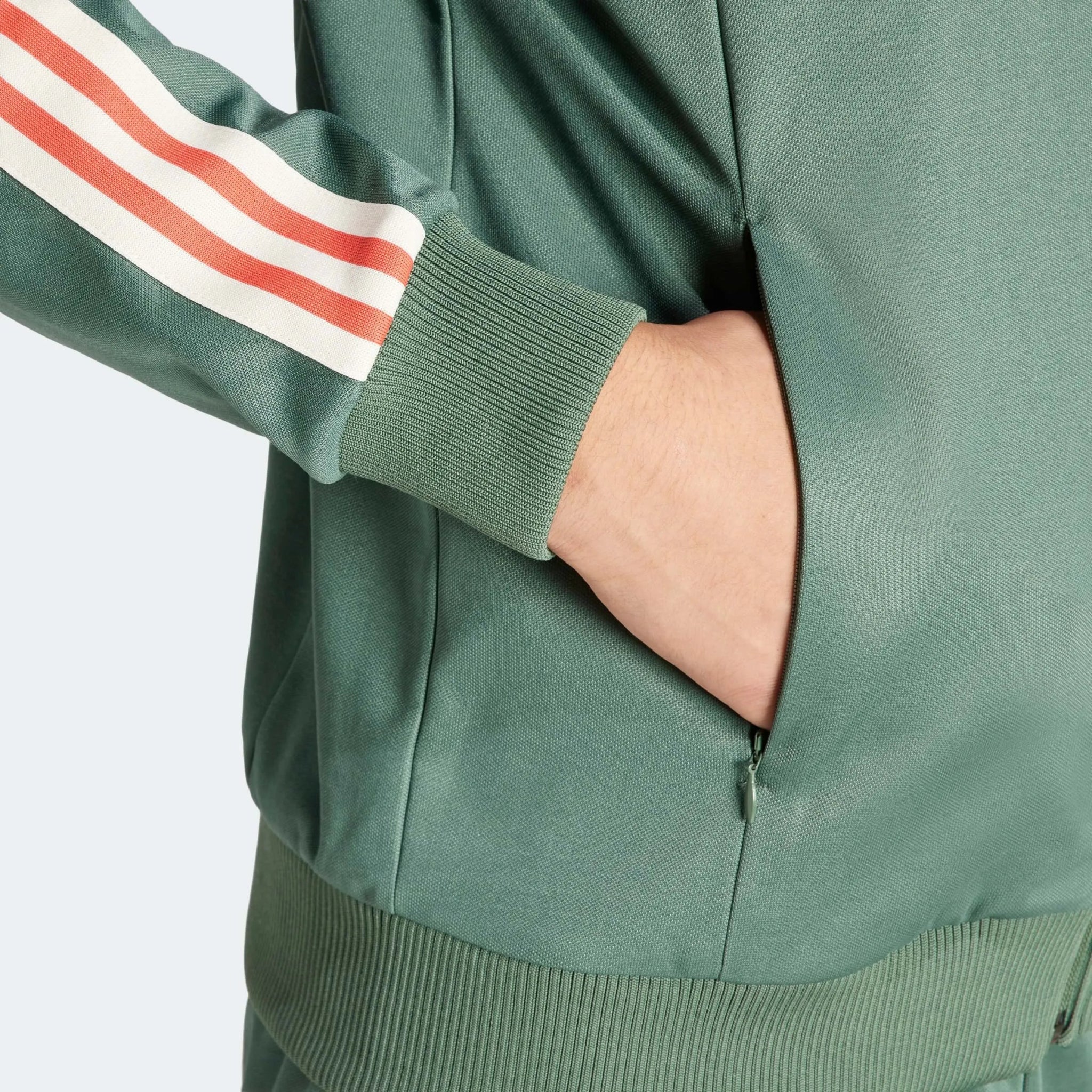 adidas 2024-25 Mexico Men's Beckenbauer Track Top - Image 5