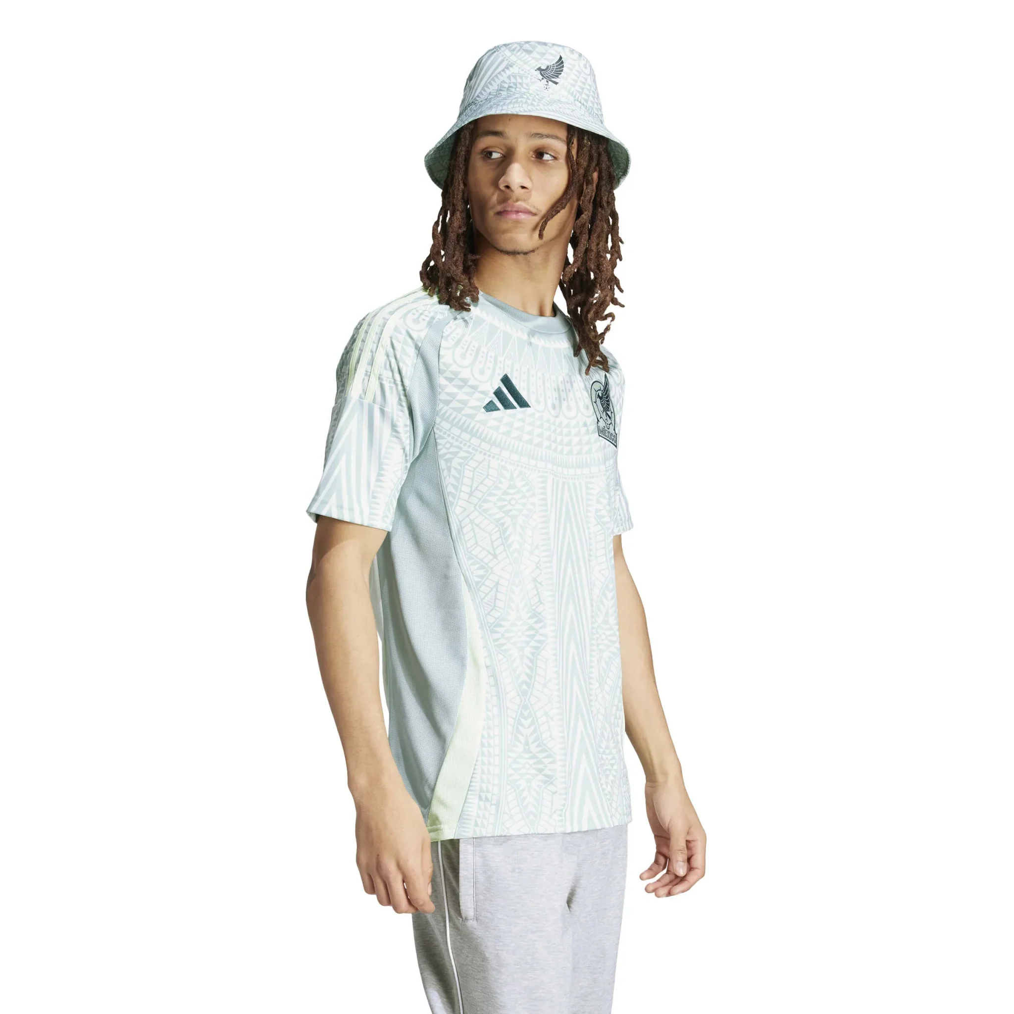 adidas 2024-25 Mexico Men's Stadium Away Jersey - Image 5