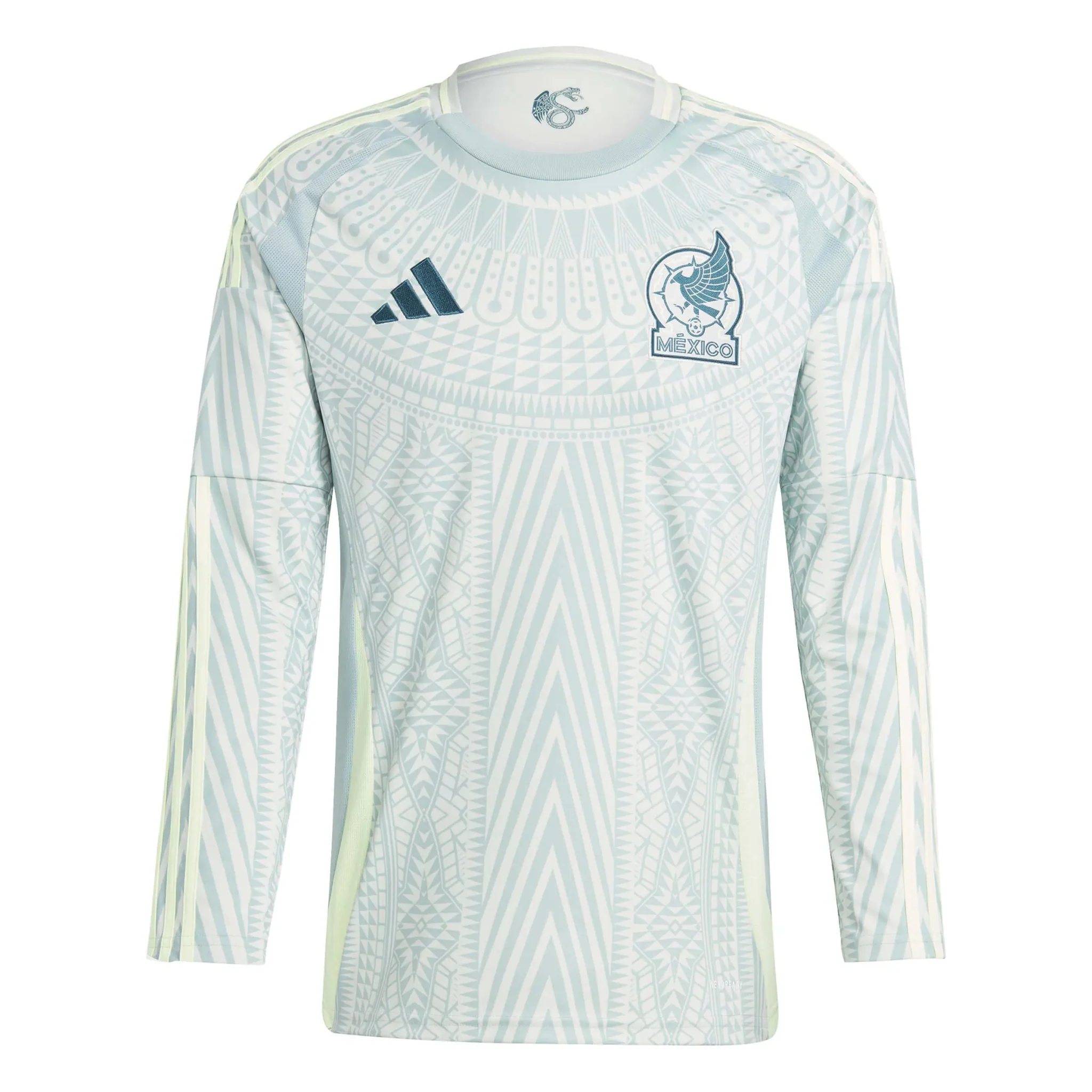 adidas 2024-25 Mexico Men's Stadium Away Long-Sleeve Jersey