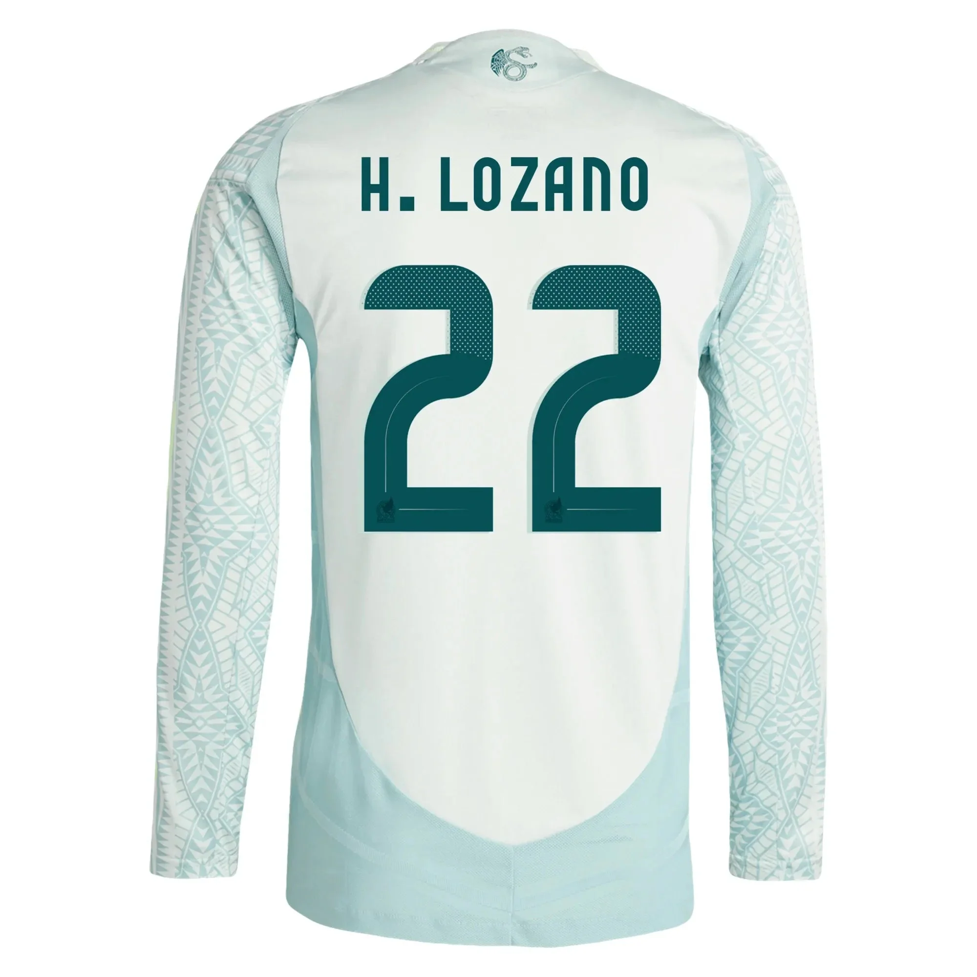 adidas 2024-25 Mexico Men's Stadium Away Long-Sleeve Jersey - Image 3