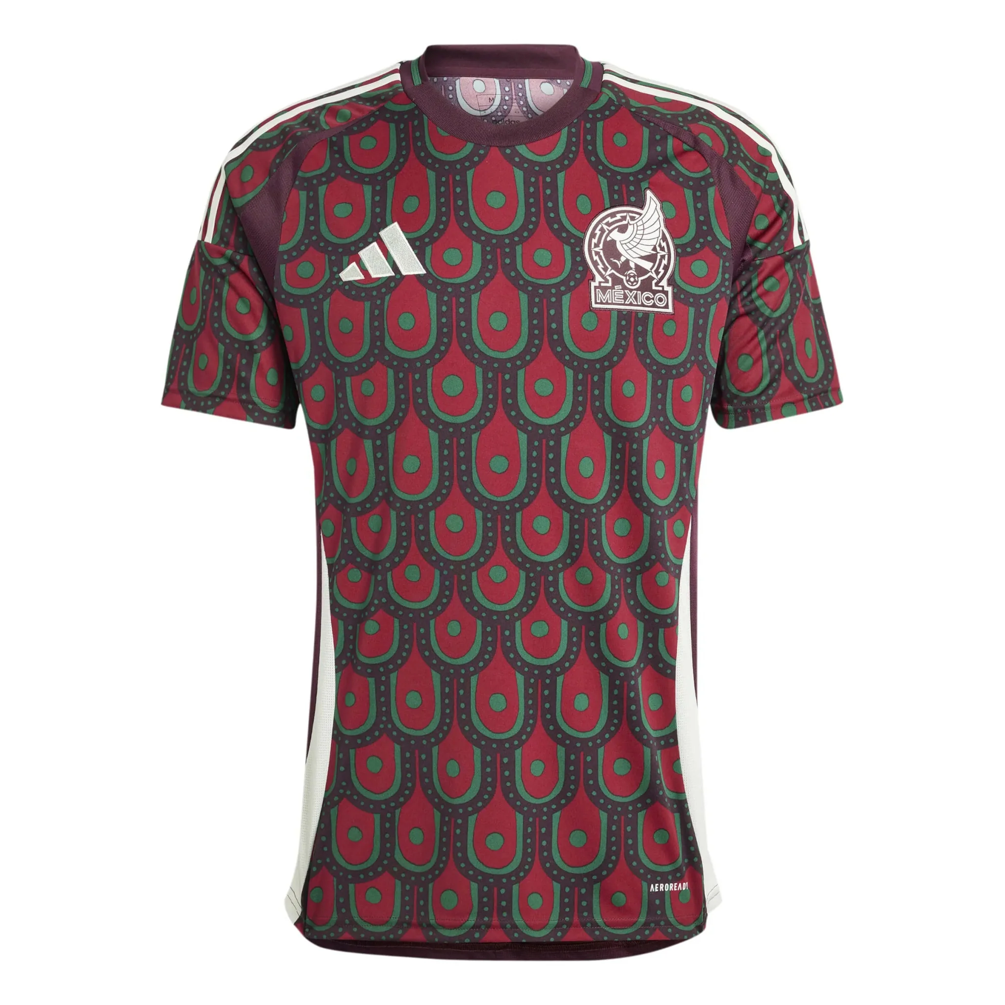 adidas 2024-25 Mexico Men's Stadium Home Jersey