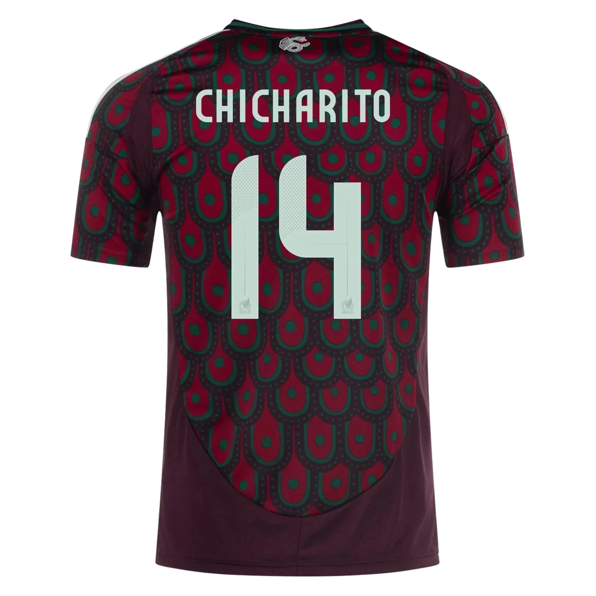 adidas 2024-25 Mexico Men's Stadium Home Jersey - Image 3