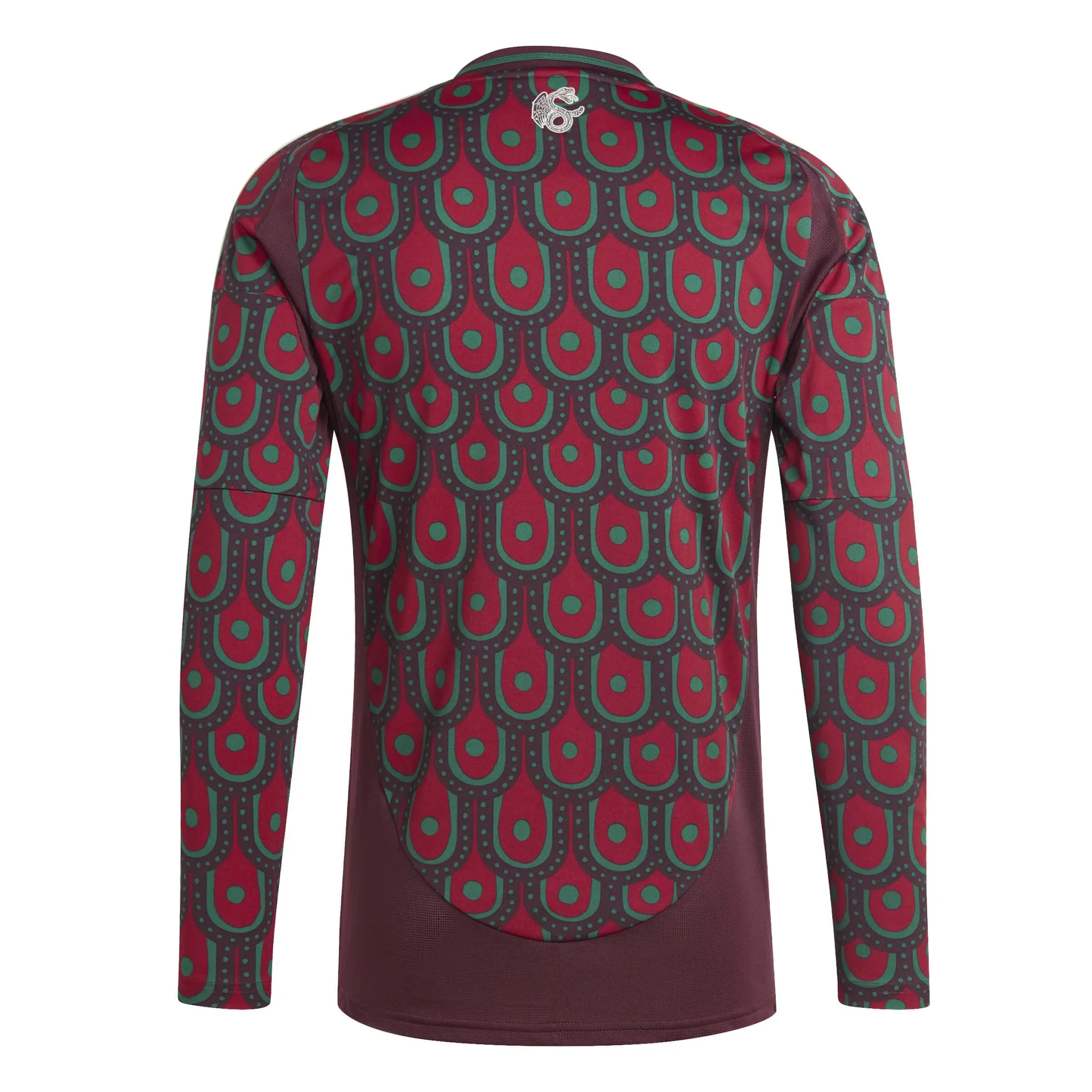 adidas 2024-25 Mexico Men's Stadium Home Long-Sleeve Jersey - Image 4