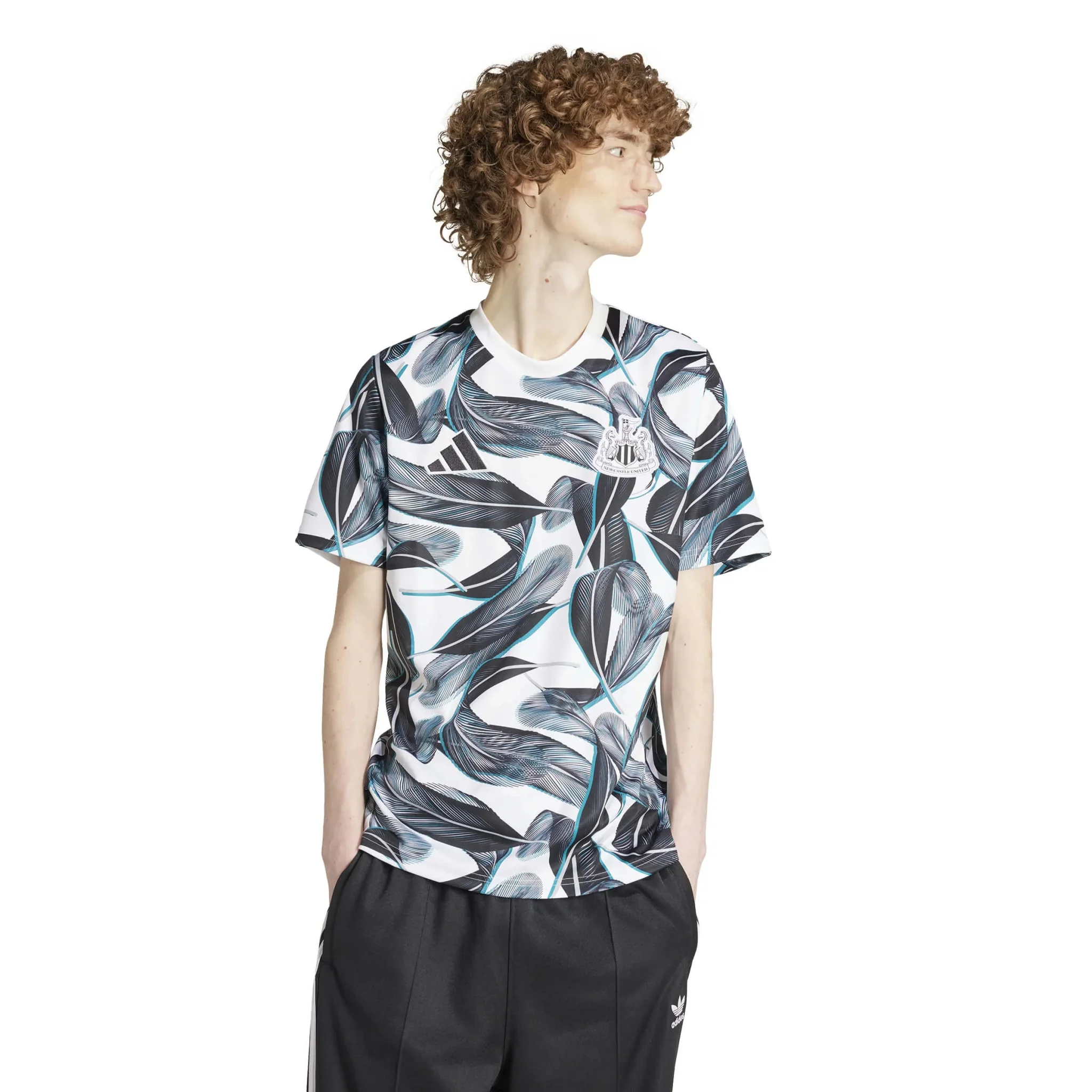 adidas 2024-25 Newcastle Men's Pre-Match Jersey - Image 3