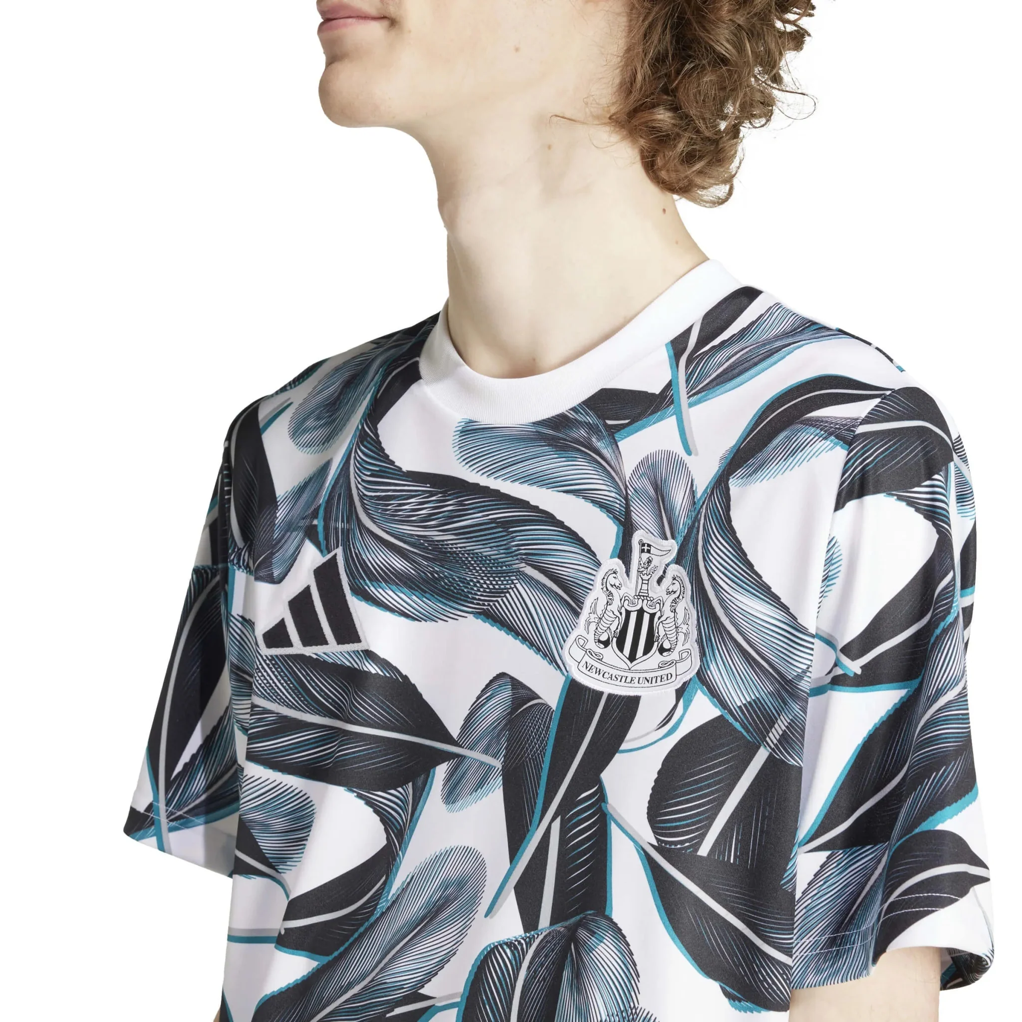 adidas 2024-25 Newcastle Men's Pre-Match Jersey - Image 6