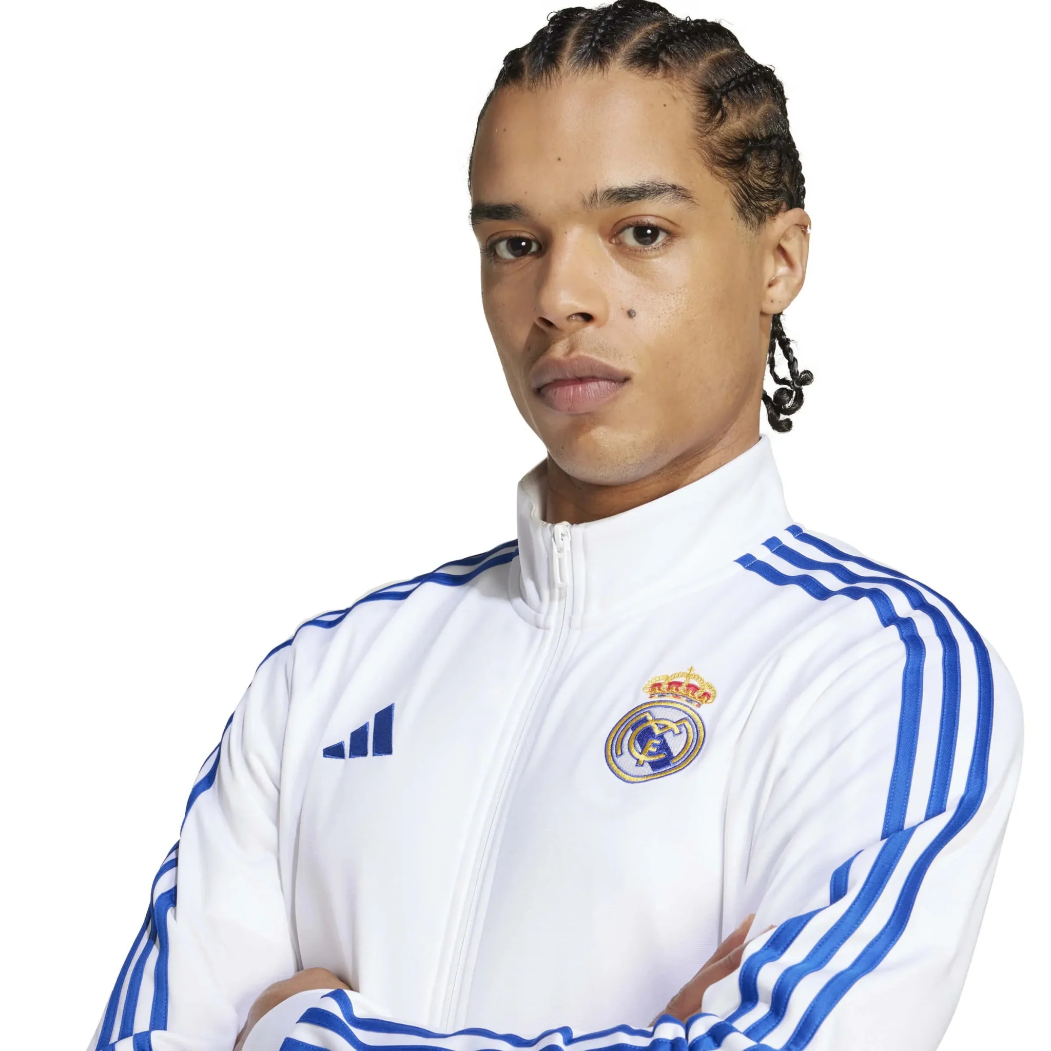 adidas 2024-25 Real Madrid Men's DNA Track Top - Image 4