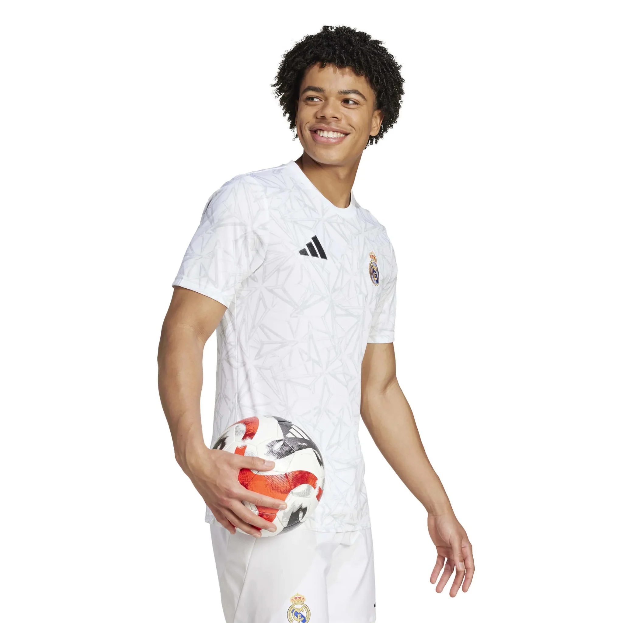adidas 2024-25 Real Madrid Men's Pre-Match Jersey - Image 4