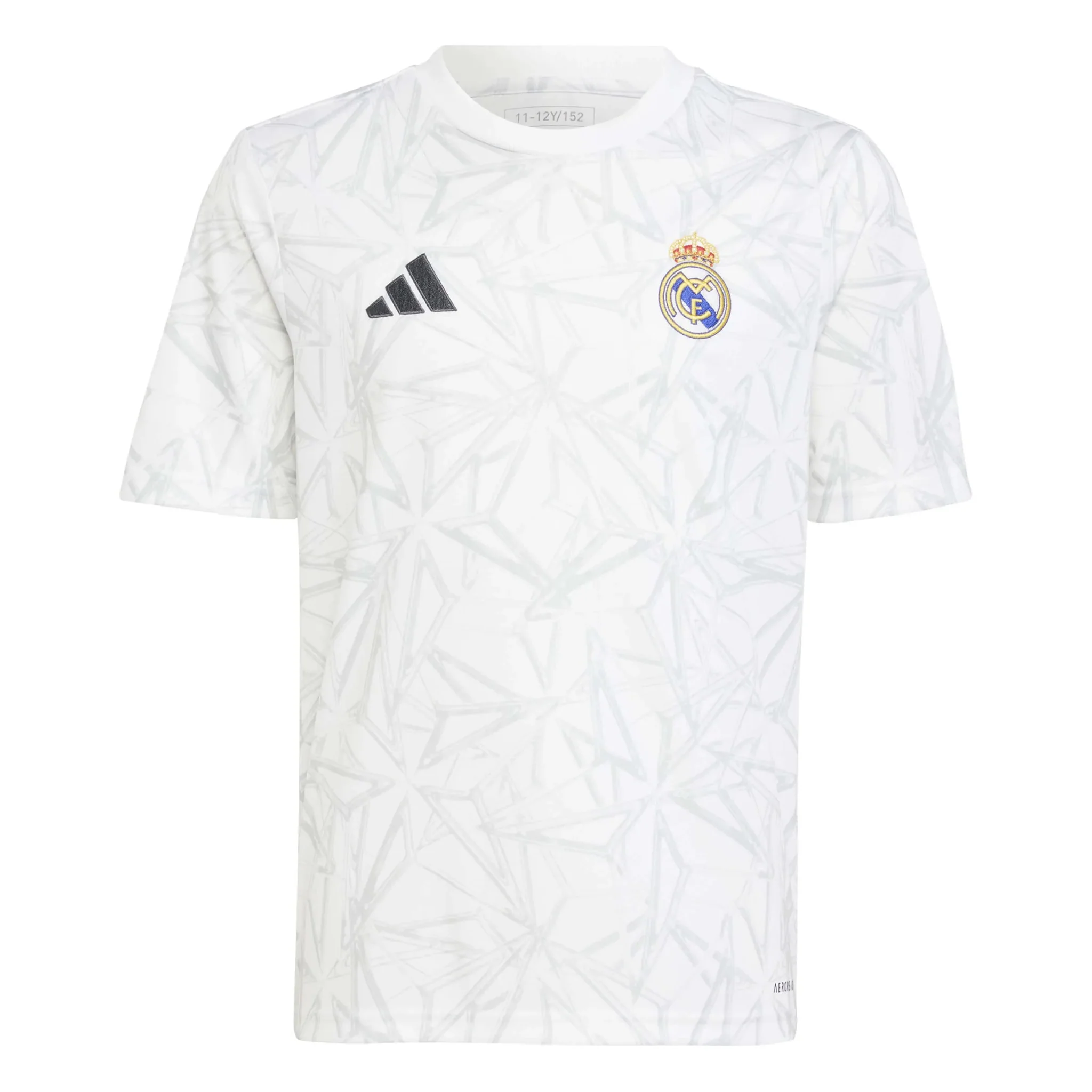 adidas 2024-25 Real Madrid Youth Pre-Match Jersey