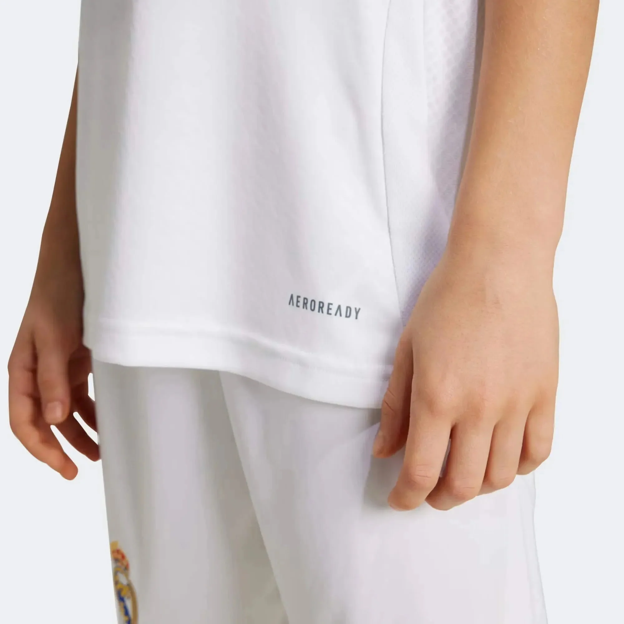 adidas 2024-25 Real Madrid Youth Stadium Home Jersey - Image 6