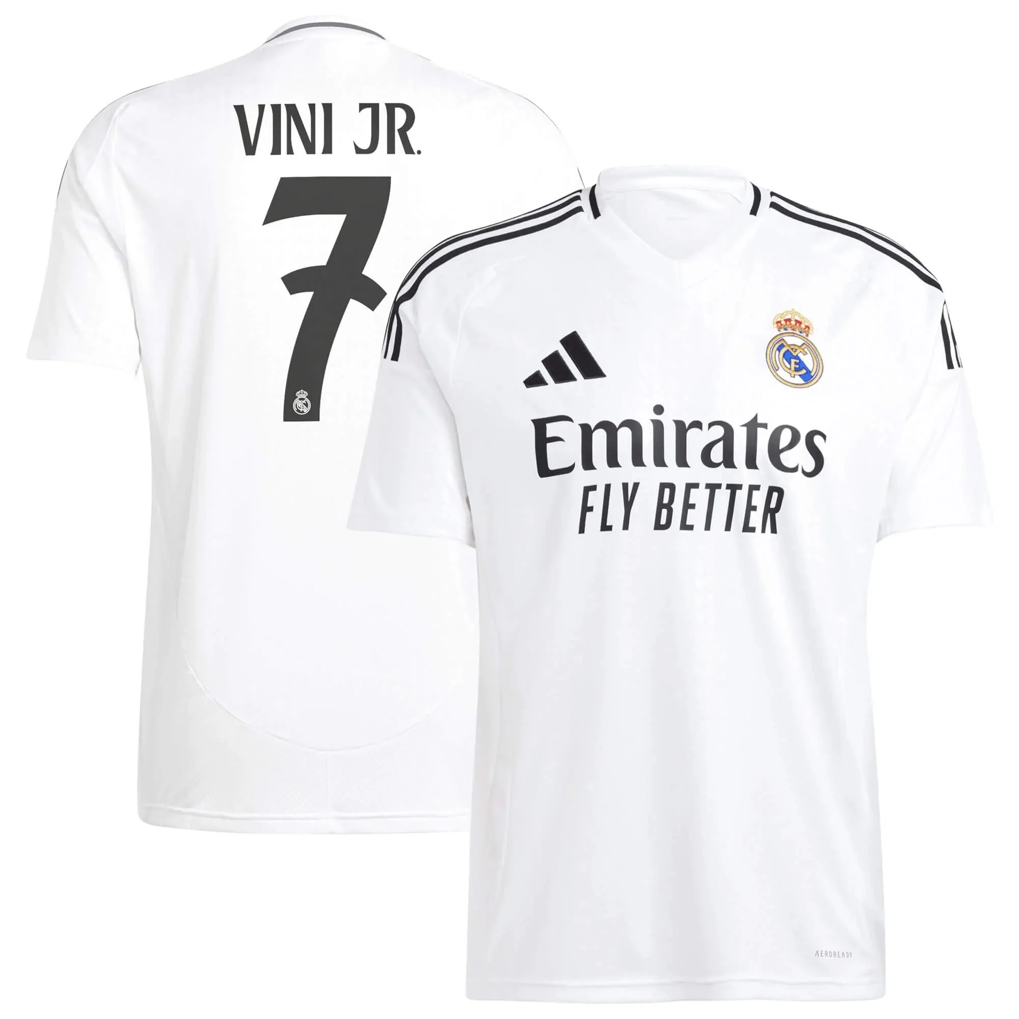 adidas 2024-25 Real Madrid Men's Stadium Home Jersey - Image 10
