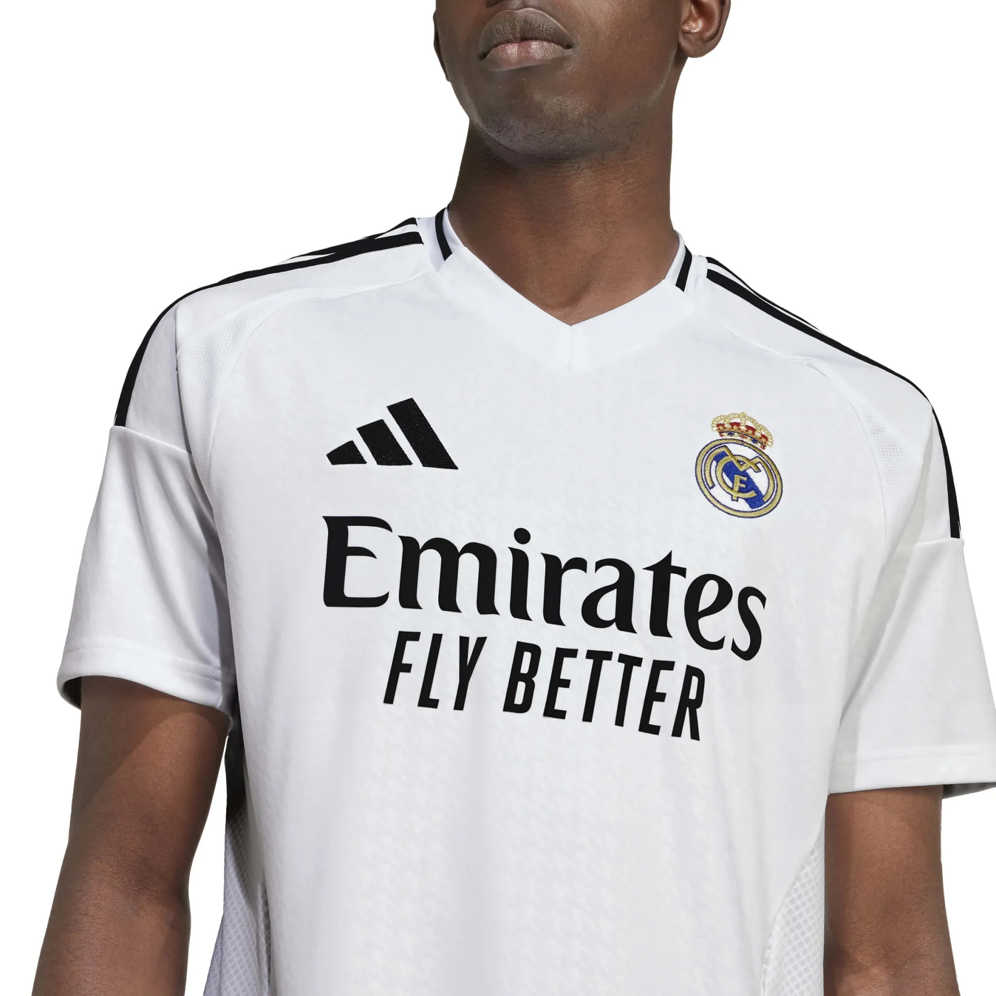 adidas 2024-25 Real Madrid Men's Stadium Home Jersey - Image 6