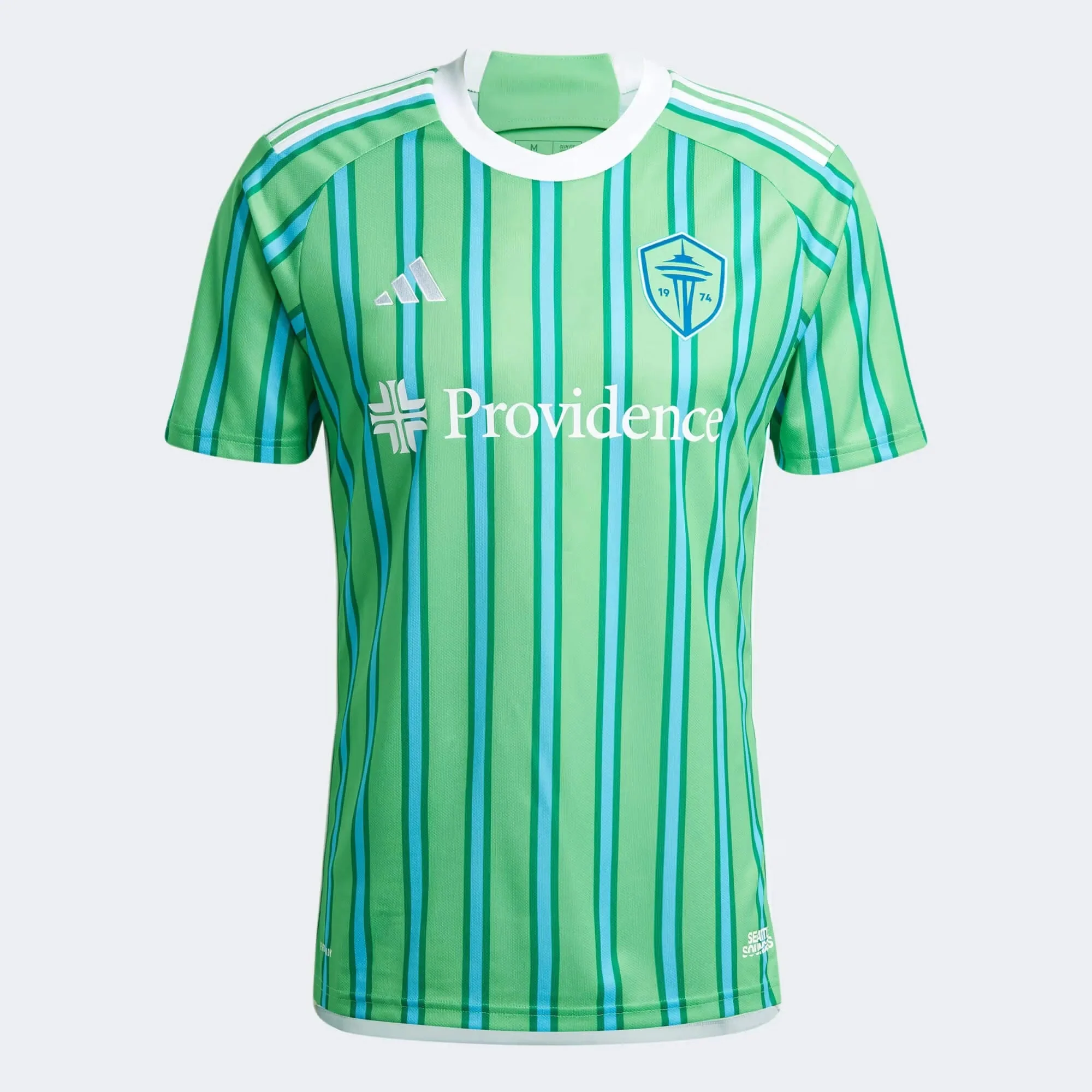 adidas 2024-25 Seattle Sounders Men's Stadium Home Jersey