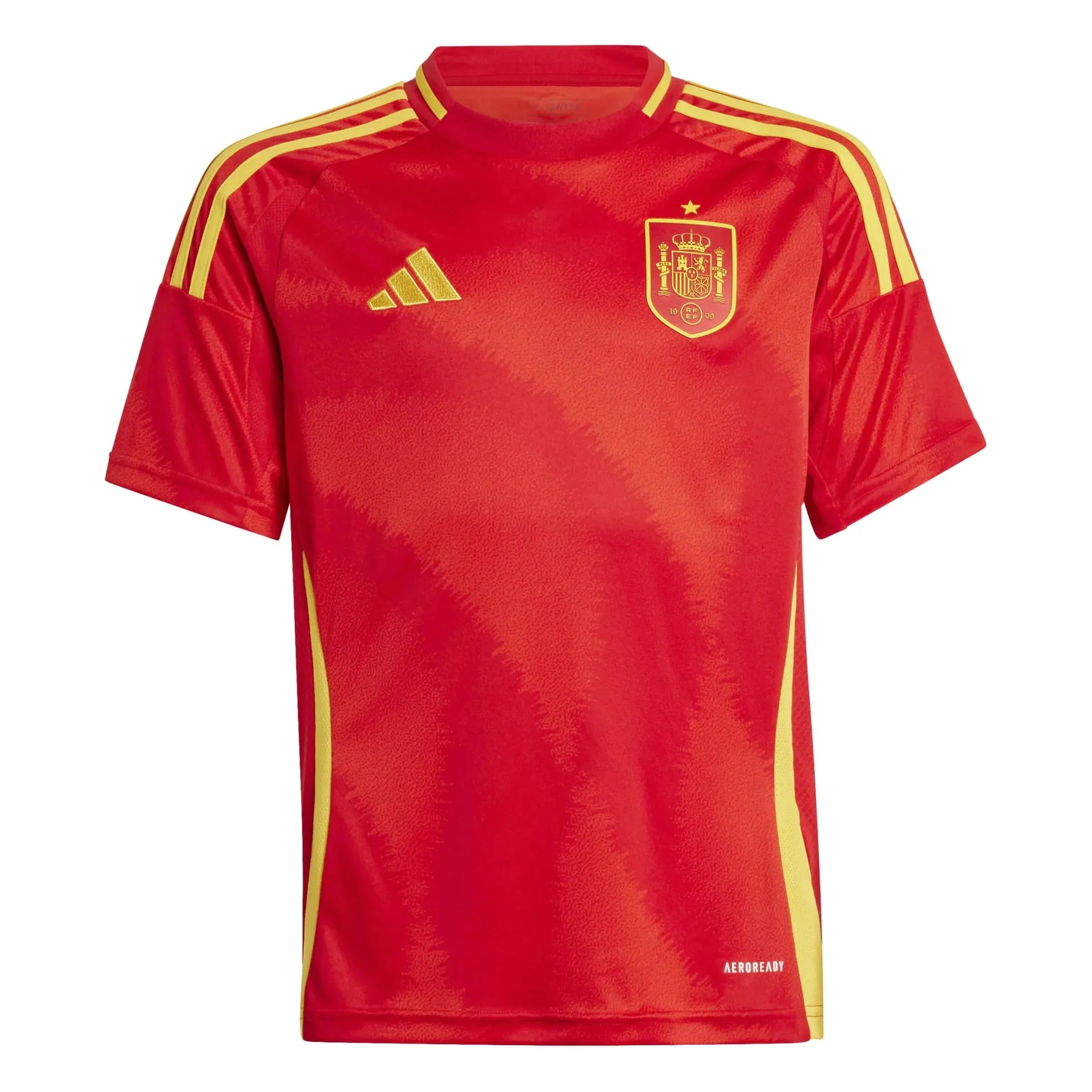 adidas 2024-25 Spain Youth Stadium Home Jersey
