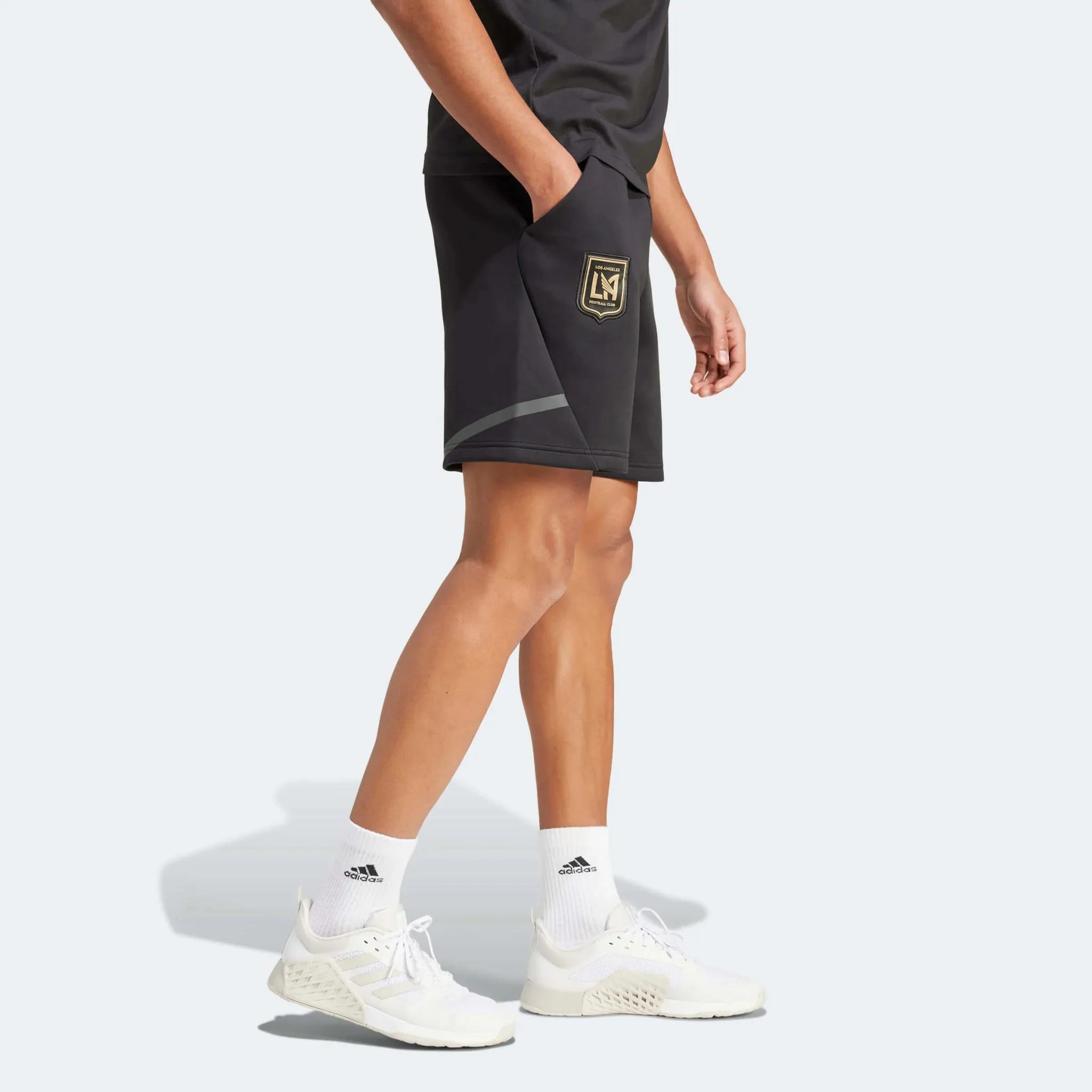 adidas 2024 LAFC Men's Travel Shorts - Image 3