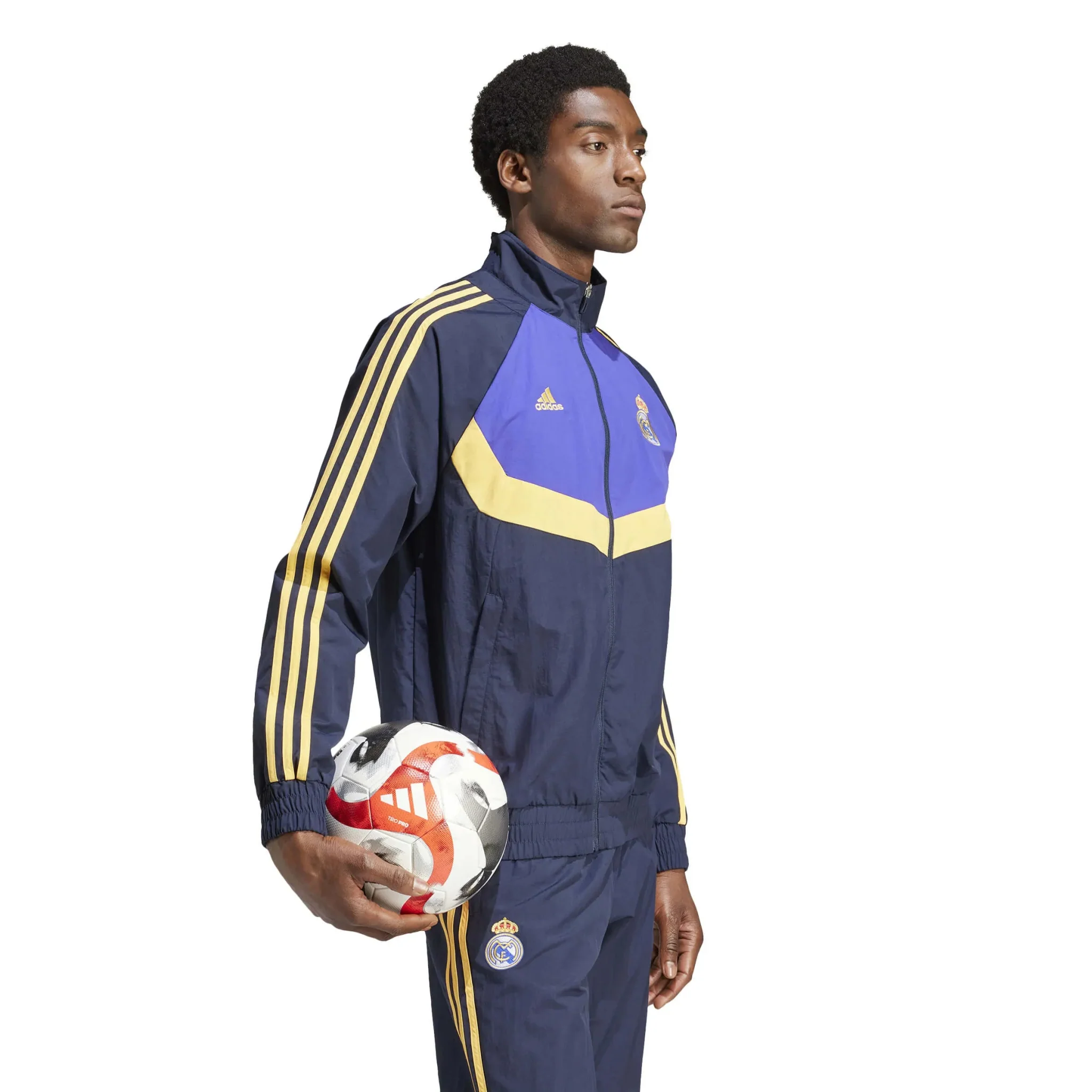 adidas 2024 Real Madrid Men's Woven Track Top - Image 3