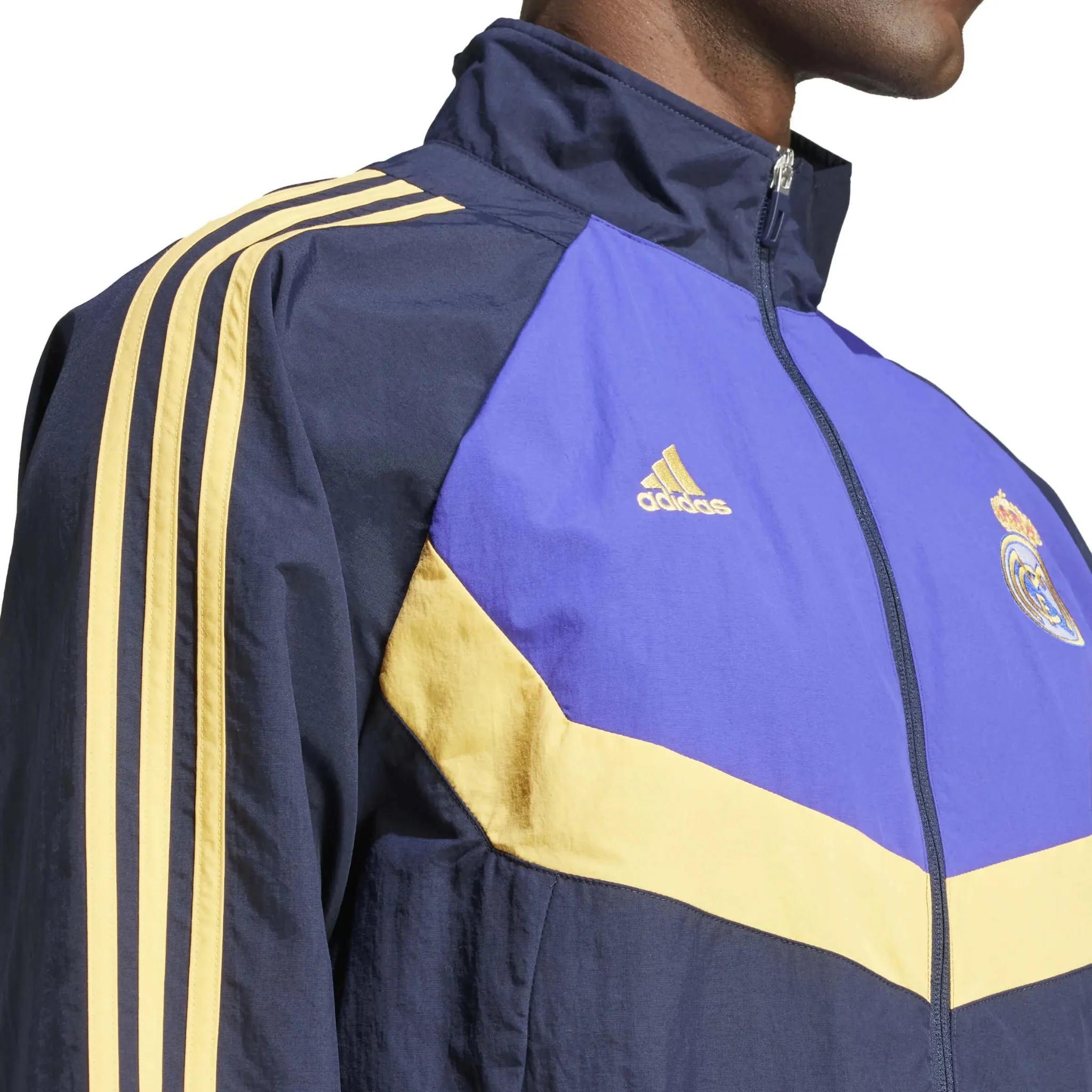 adidas 2024 Real Madrid Men's Woven Track Top - Image 5