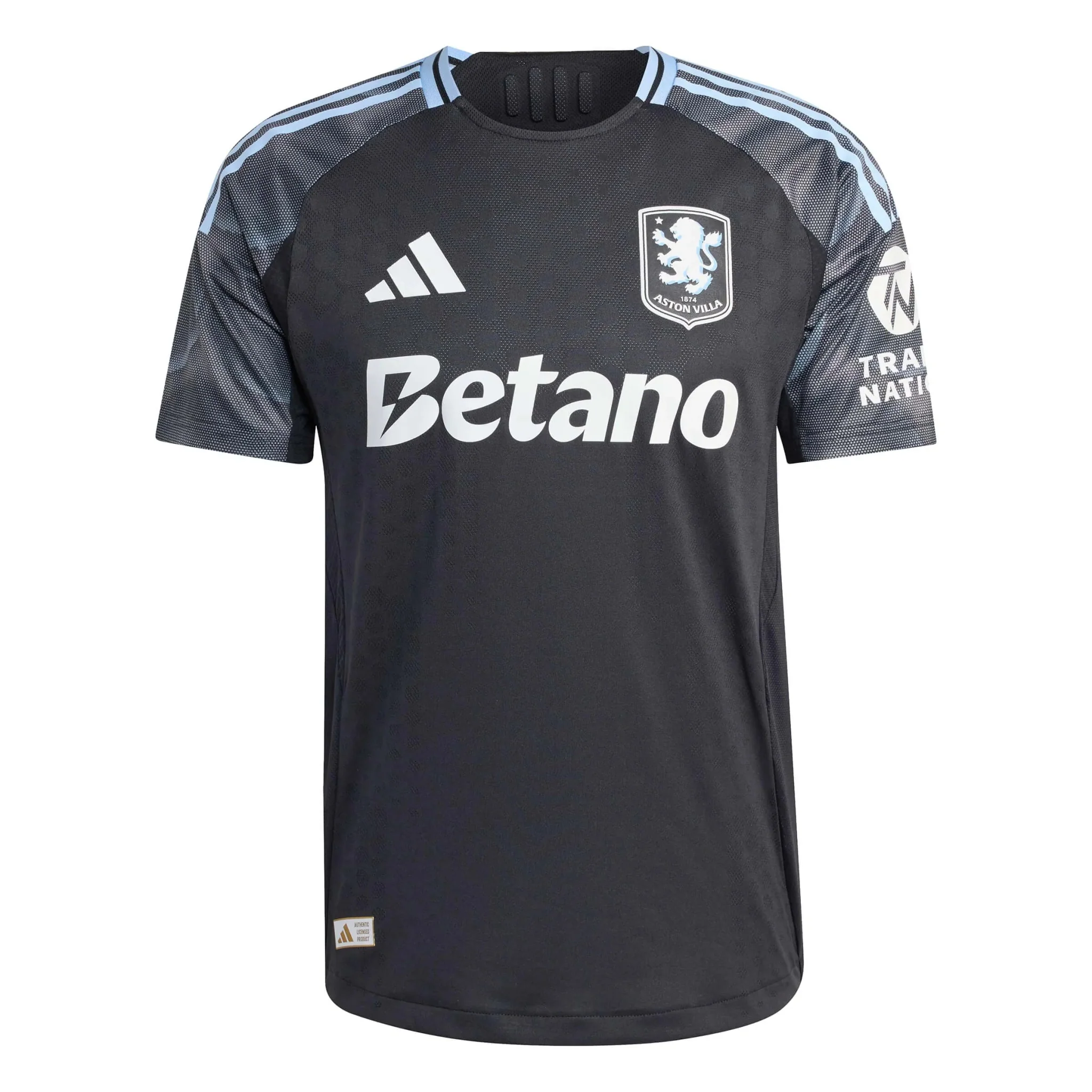 adidas 2025-26 Aston Villa Men's Authentic Away Soccer Jersey