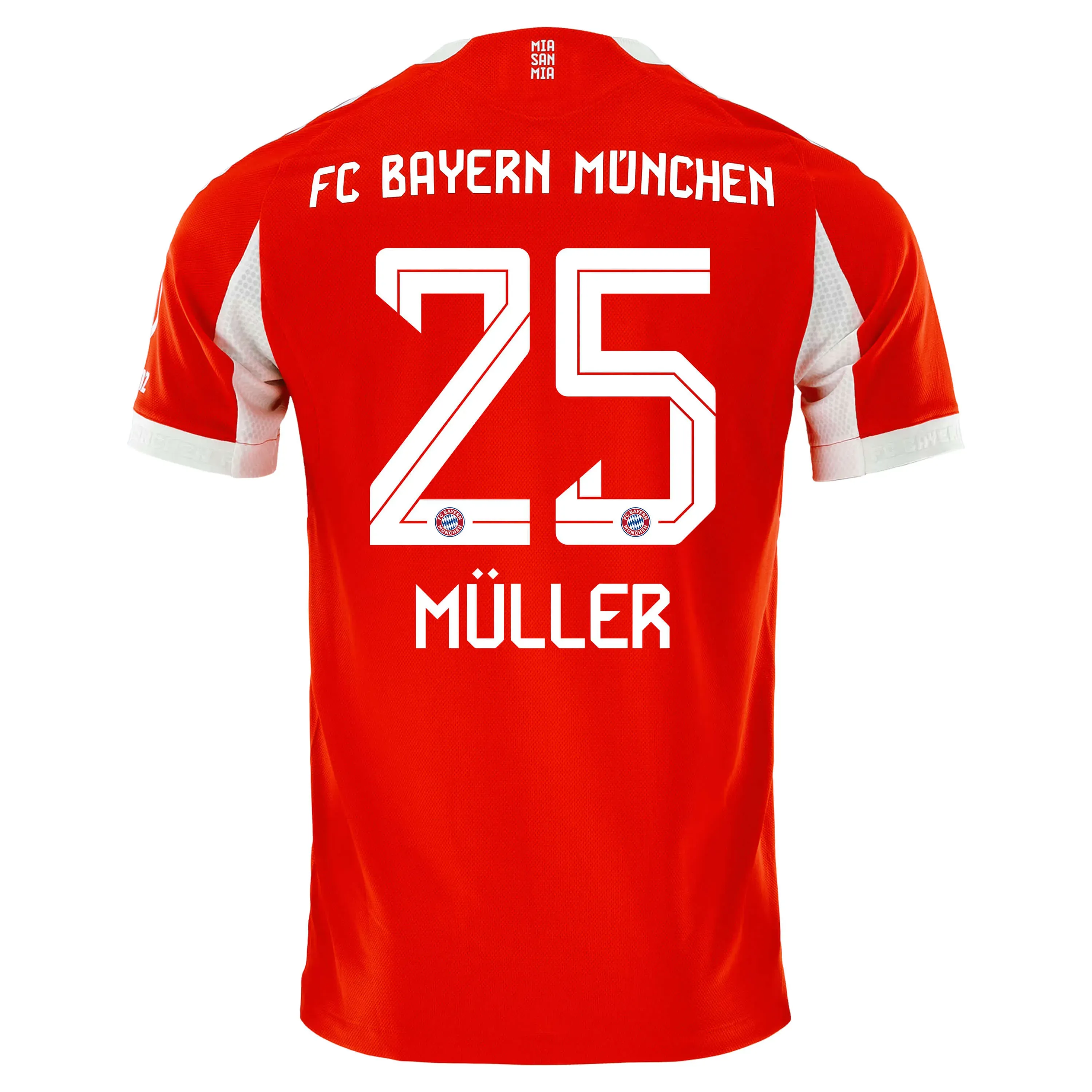 adidas 2025-26 Bayern Munich Men's Authentic Home Soccer Jersey - Image 8