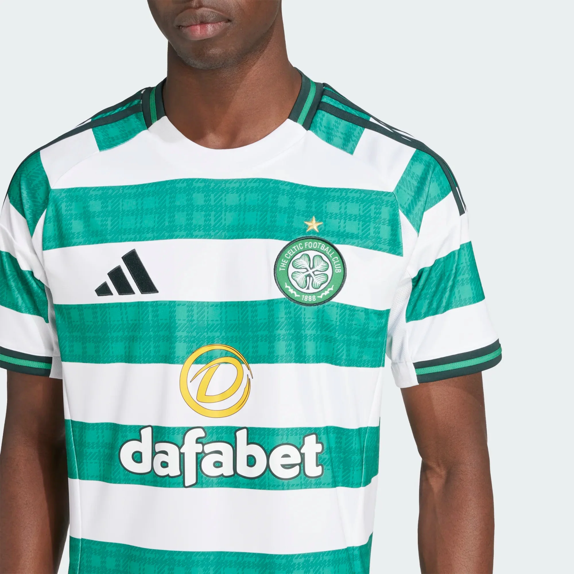 adidas 2025-26 Celtic Men's Stadium Home Soccer Jersey - Image 6