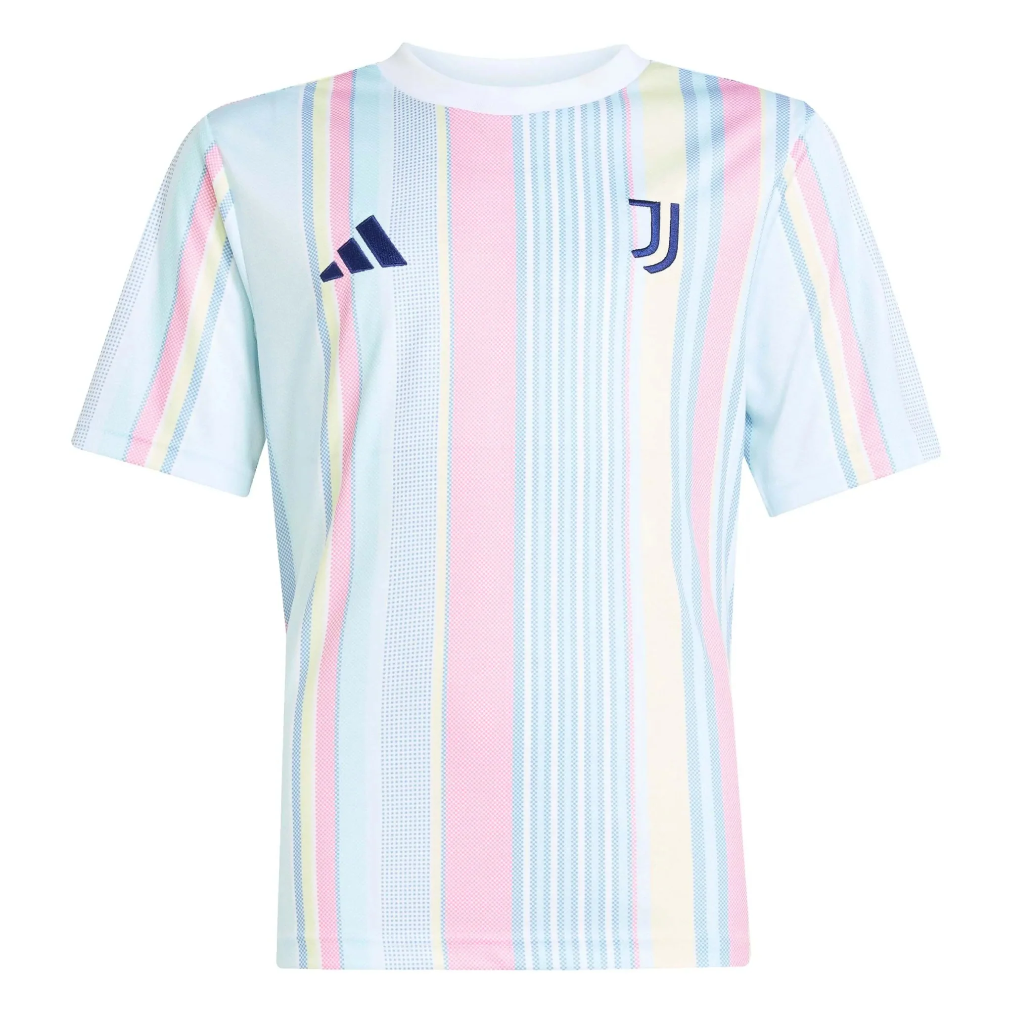 adidas 2025-26 Juventus Youth Pre-Match Soccer Jersey
