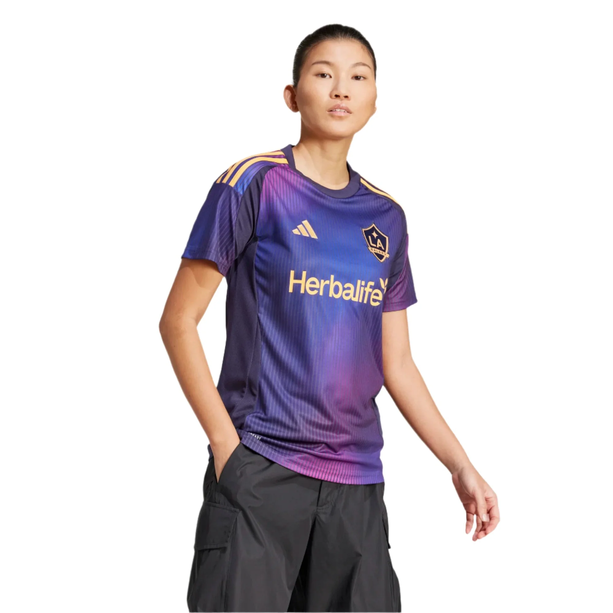 adidas 2025-26 LA Galaxy Women's Stadium Away Jersey - Image 4