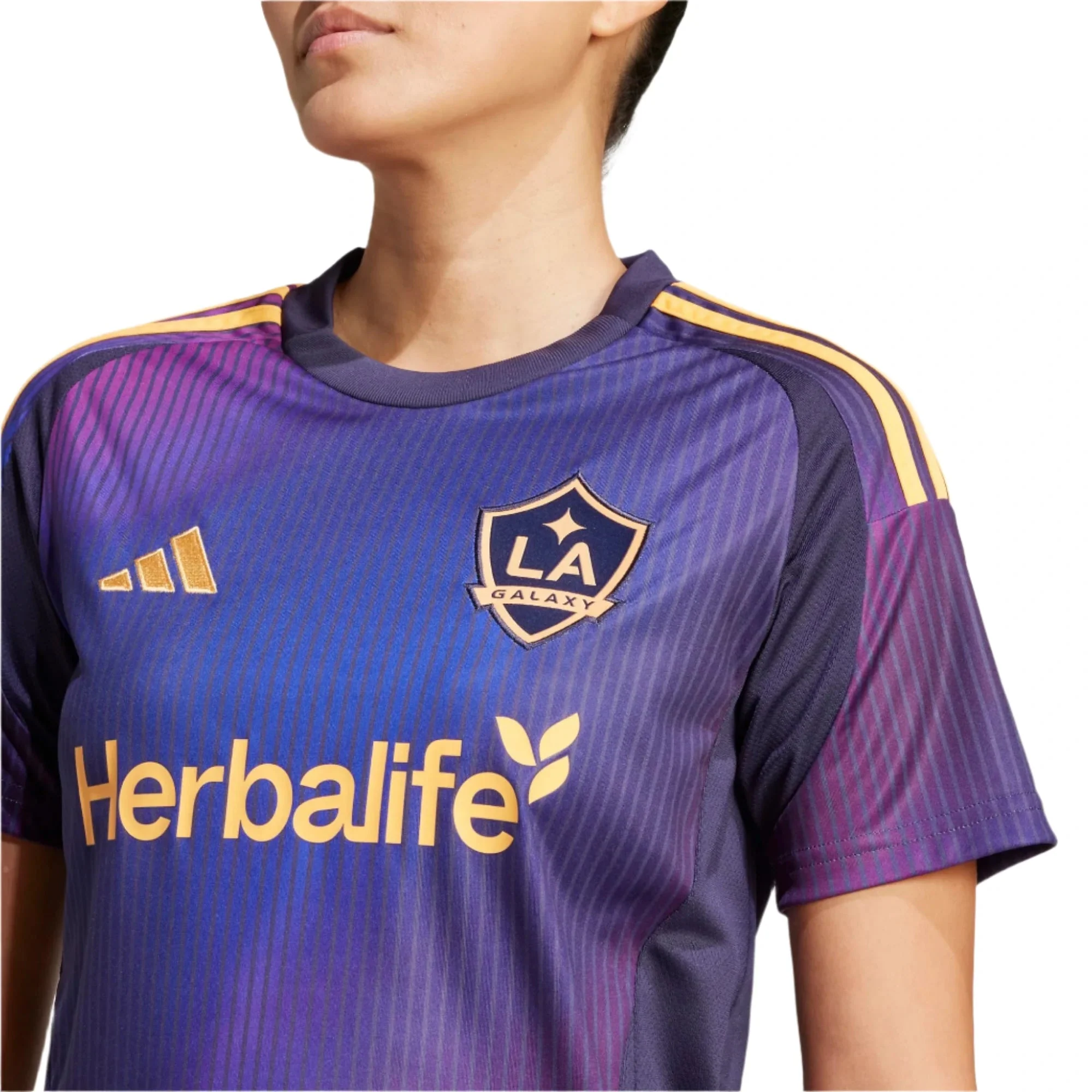 adidas 2025-26 LA Galaxy Women's Stadium Away Jersey - Image 6