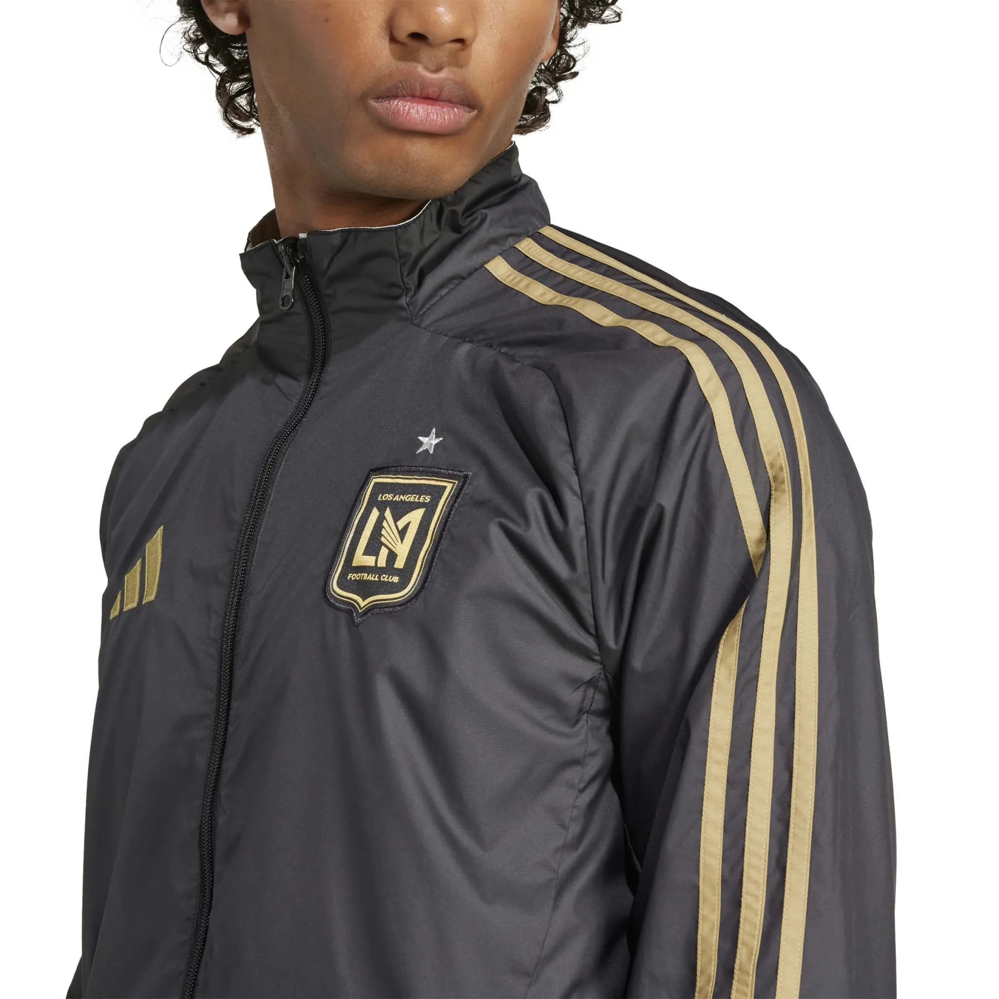 adidas 2025 LAFC Men's Anthem Jacket - Image 5