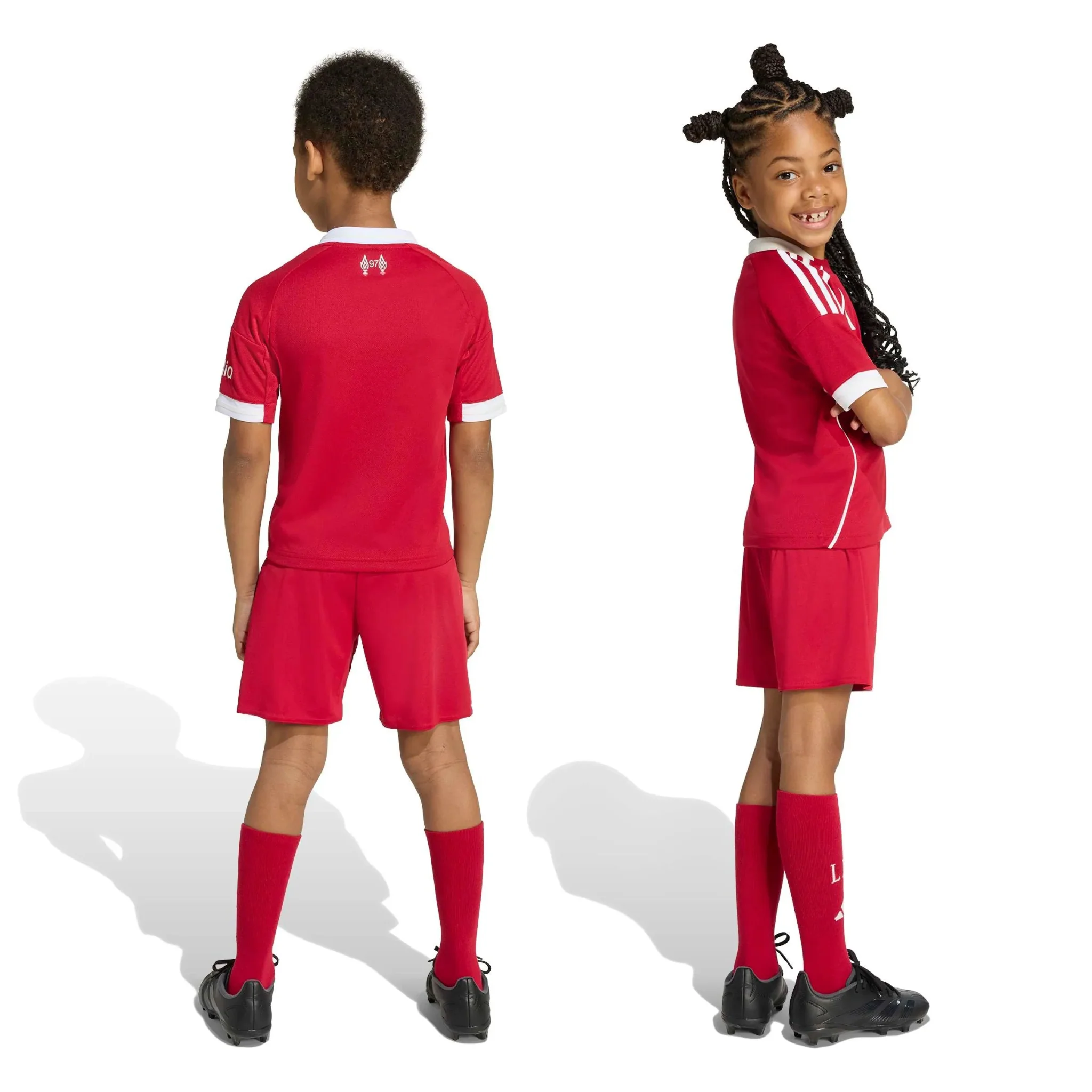 adidas 2025-26 Liverpool Kid's Home Mini Kit - Image 11