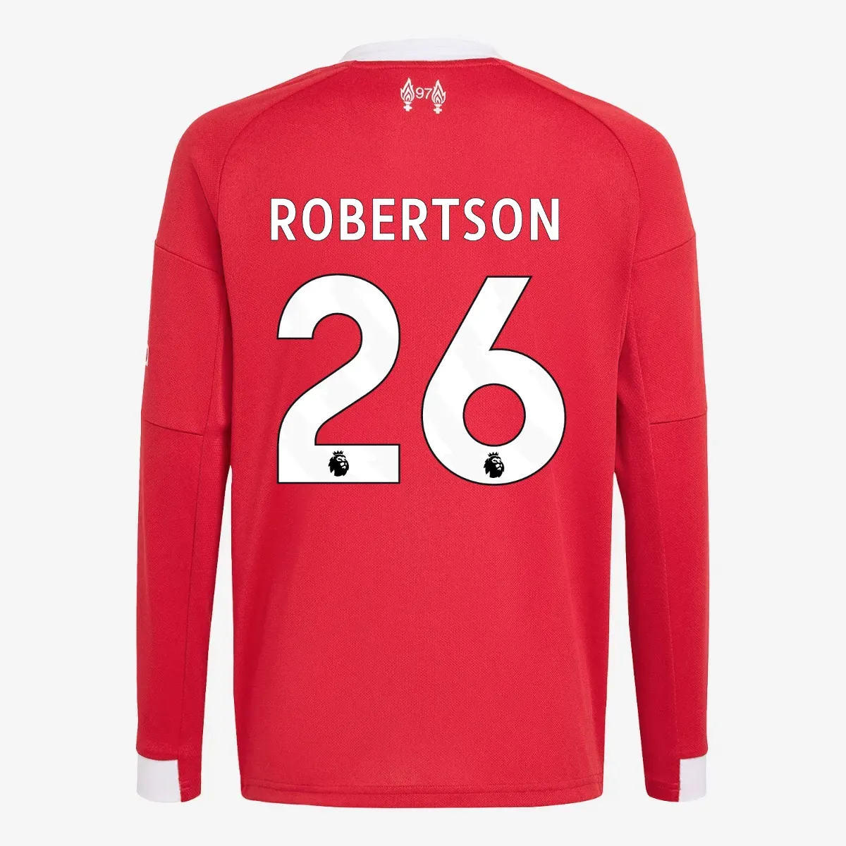 adidas 2025-26 Liverpool Men's Stadium Home Long-Sleeve Soccer Jersey - Image 10