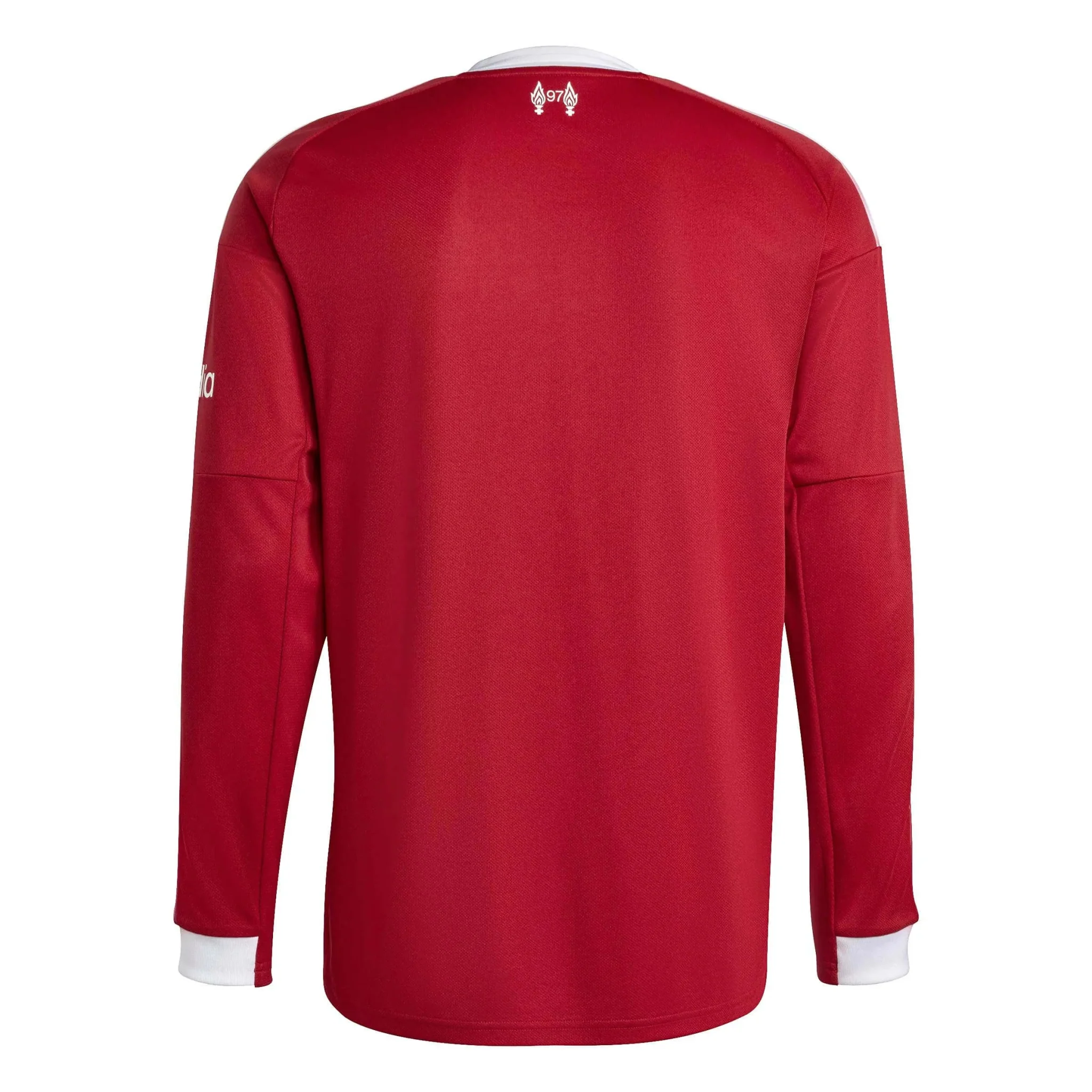 adidas 2025-26 Liverpool Men's Stadium Home Long-Sleeve Soccer Jersey - Image 2