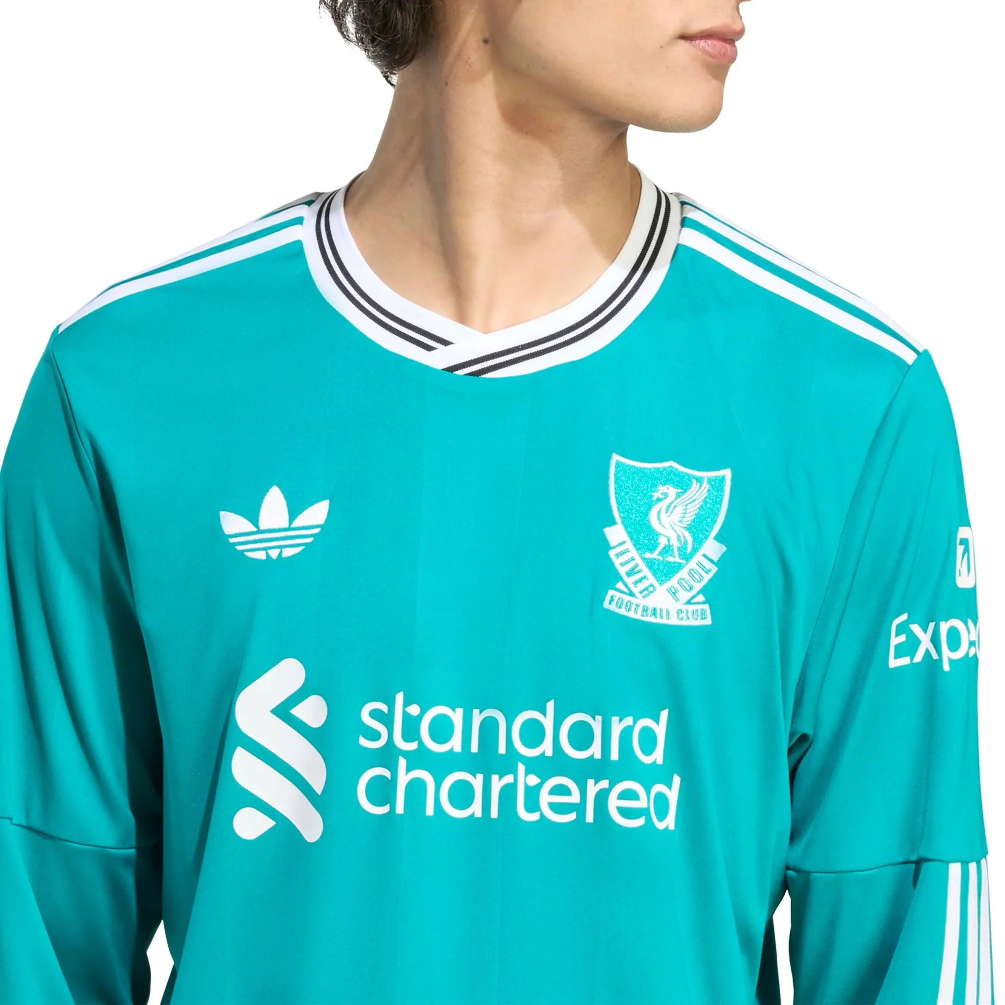 adidas 2025-26 Liverpool Men's Stadium Third Long-Sleeve Soccer Jersey - Image 5