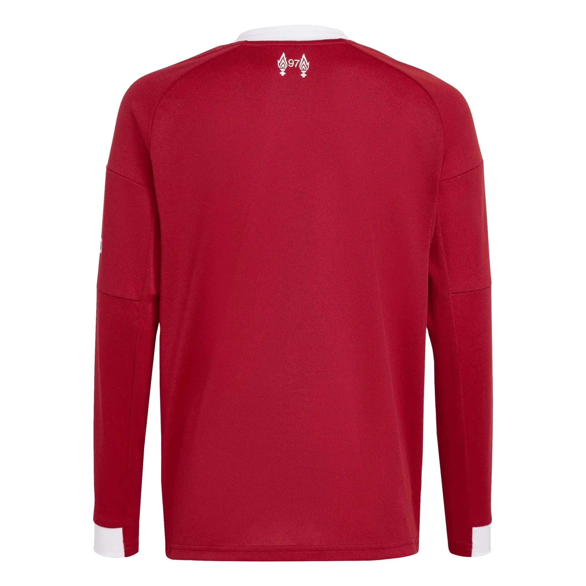 adidas 2025-26 Liverpool Youth Stadium Home Long-Sleeve Soccer Jersey - Image 2