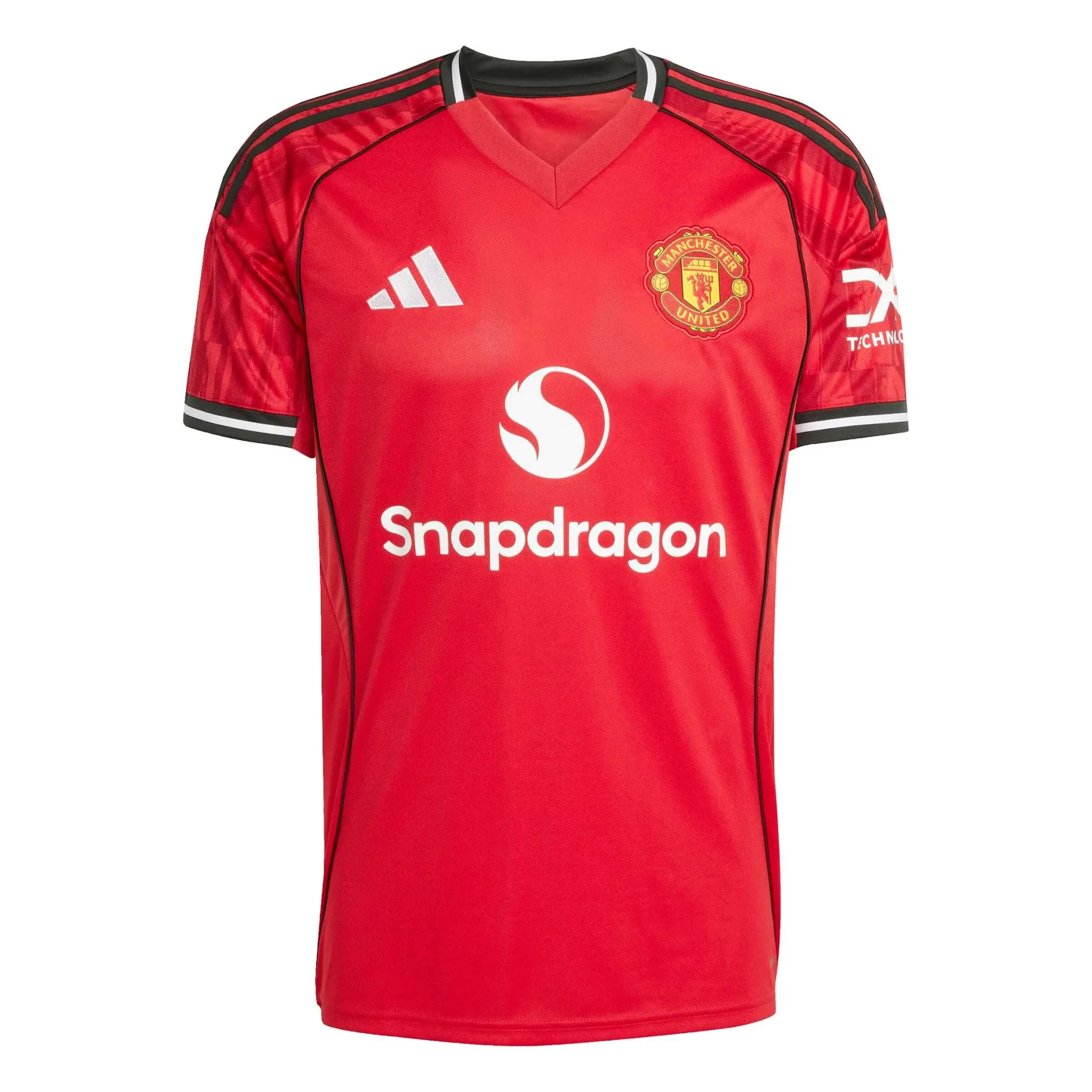 adidas 2025-26 Manchester United Men's Stadium Home Soccer Jersey