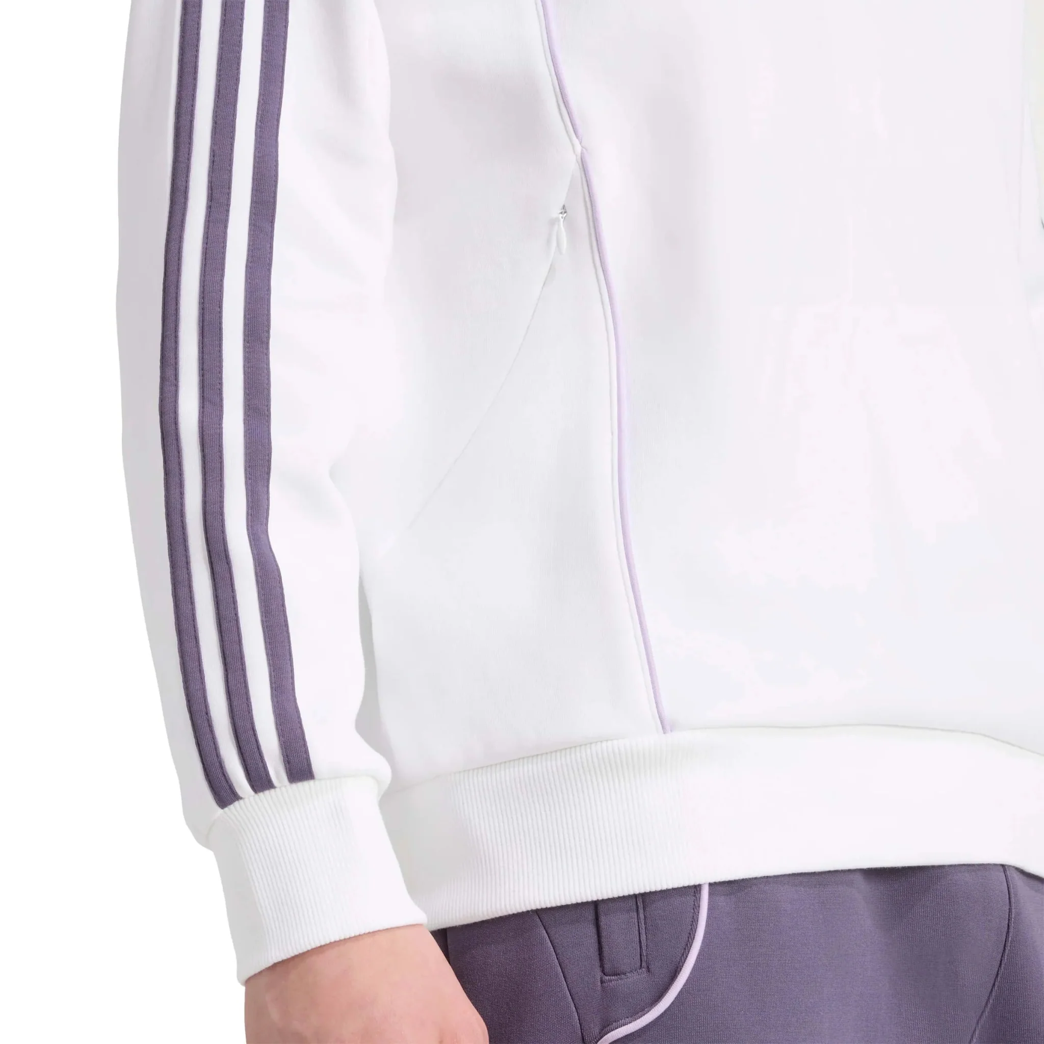 adidas 2025-26 Manchester United Men's UBP Double Knitted Hoodie - Image 5