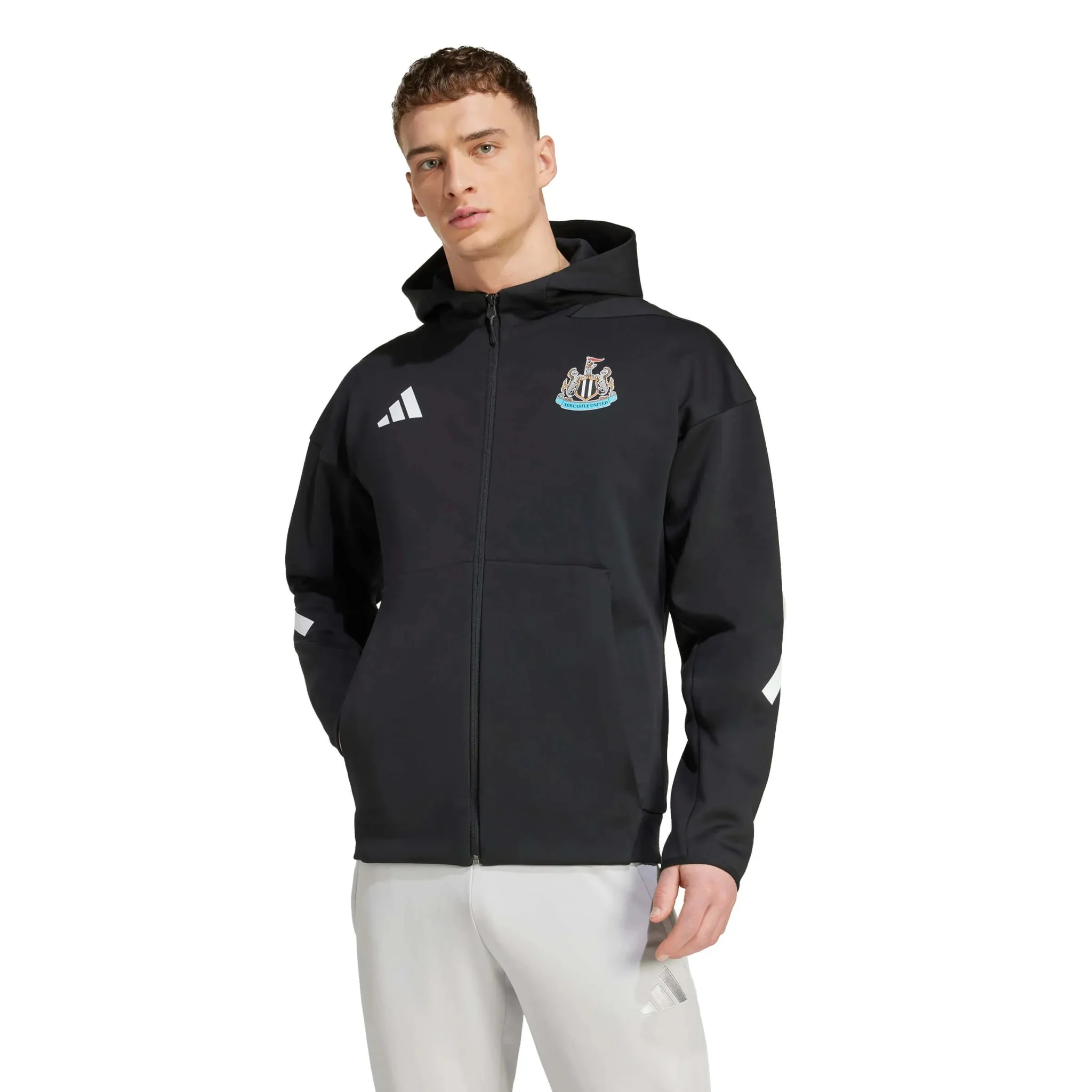 adidas 2025-26 Newcastle Men's Anthem Jacket - Image 2