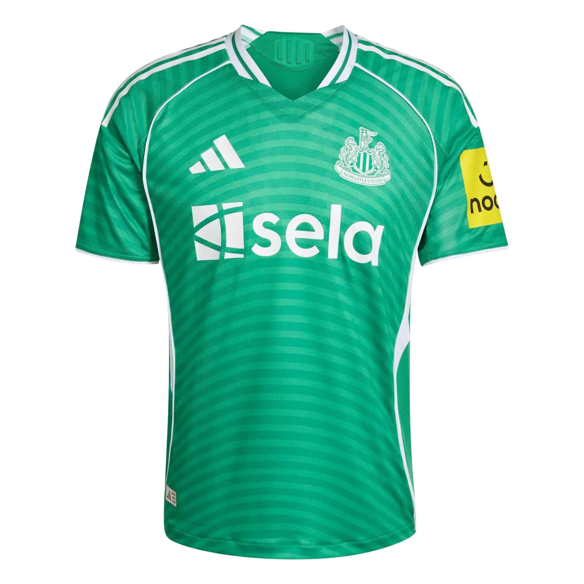 adidas 2025-26 Newcastle Men's Authentic Away Soccer Jersey