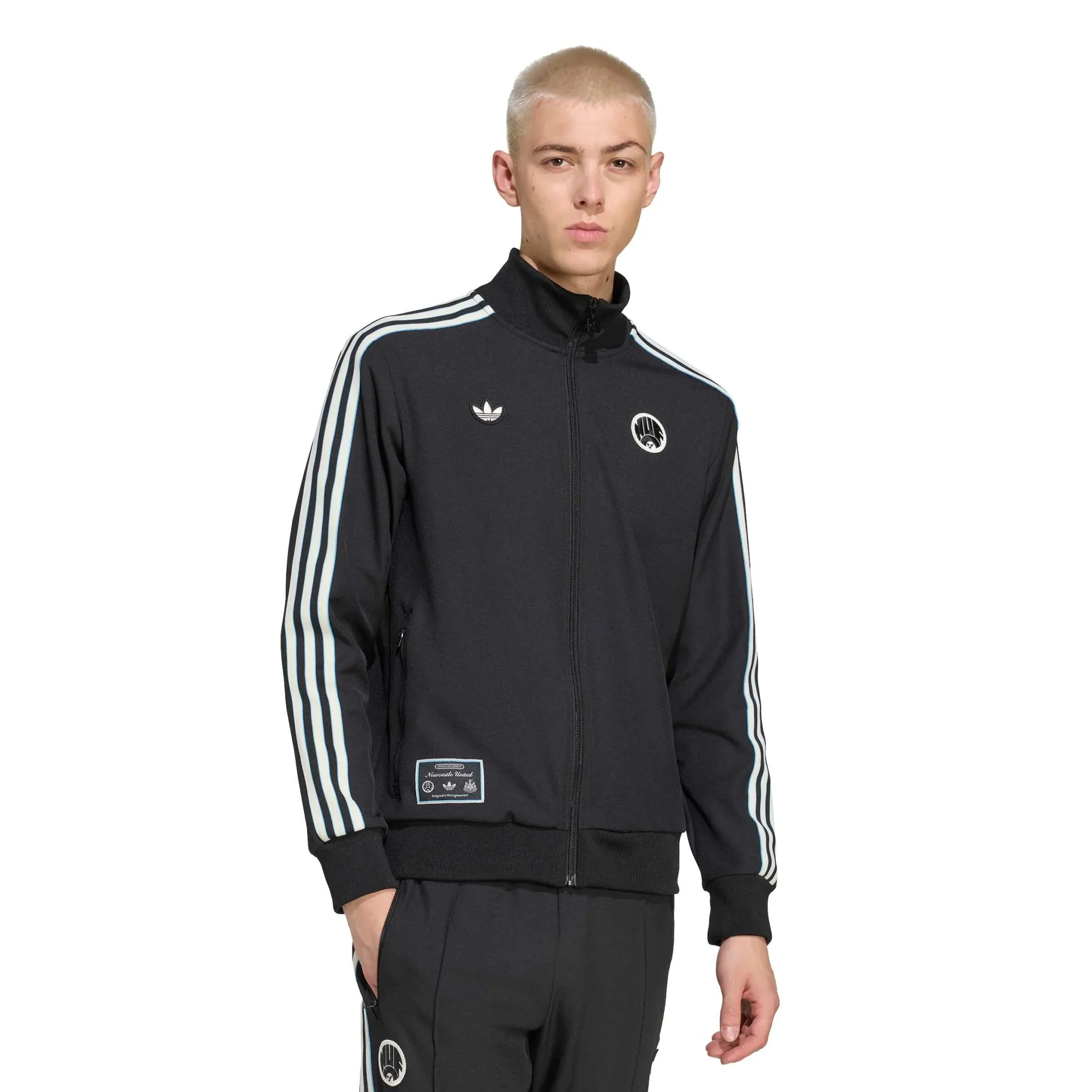 adidas 2025-26 Newcastle Men's Icon Track Top - Image 2