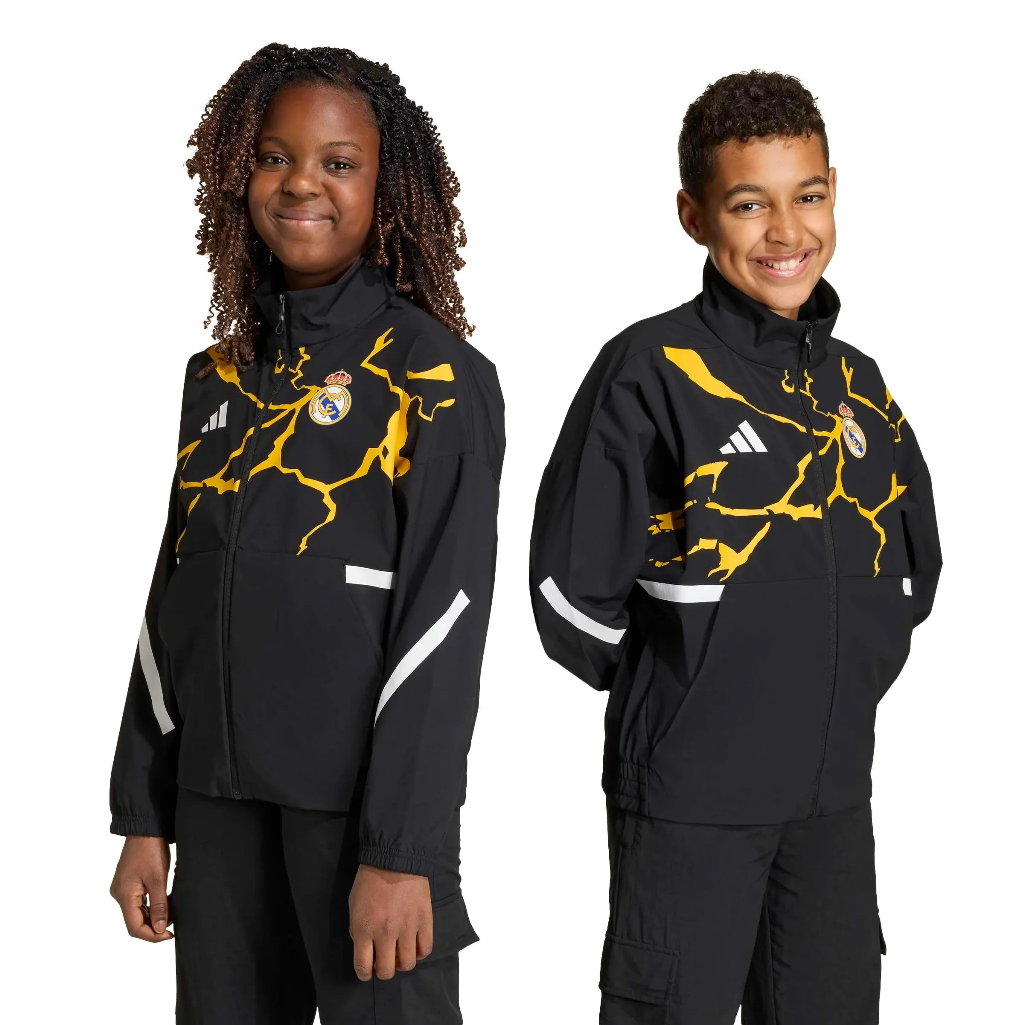 adidas 2025-26 Real Madrid Youth Avengers Anthem Jacket - Image 7