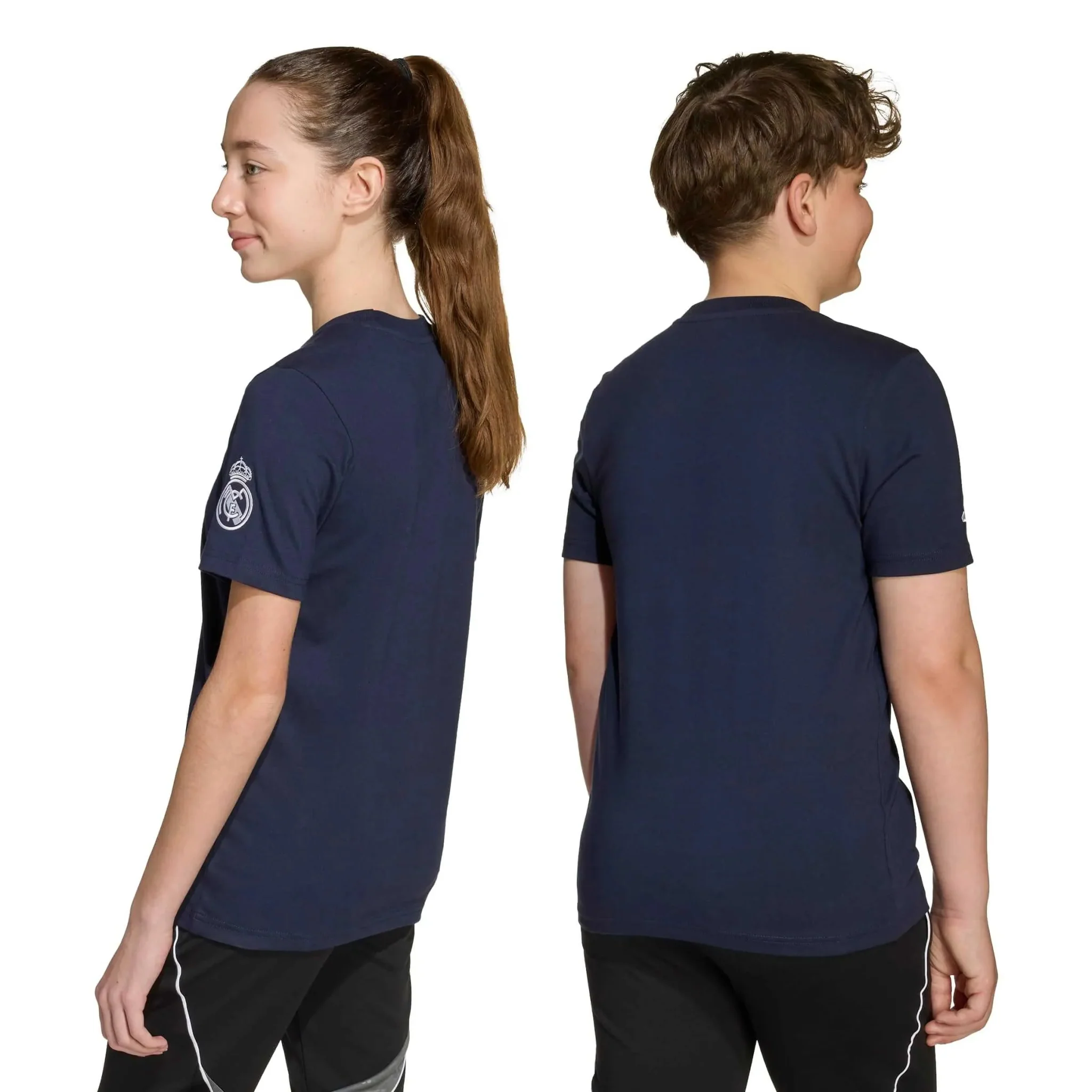 adidas 2025-26 Real Madrid Youth US Tee - Image 7