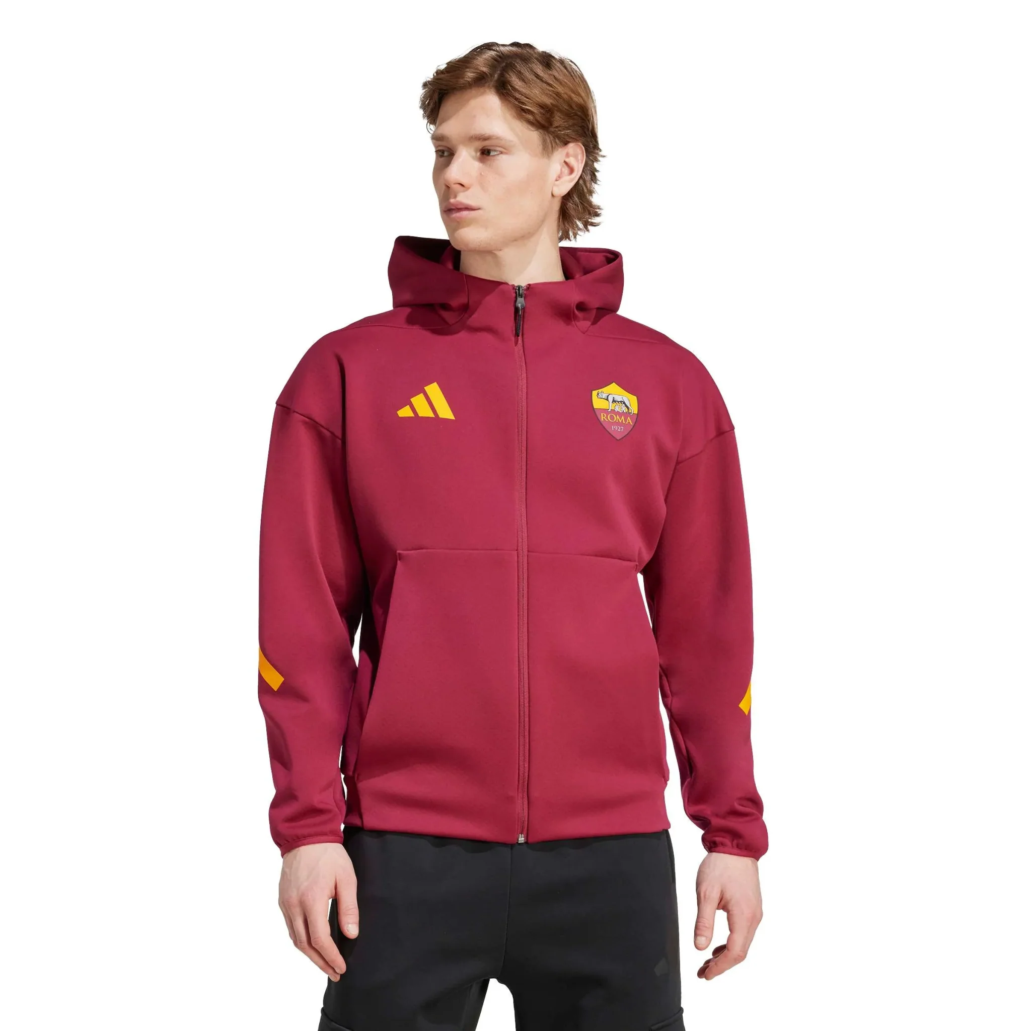 adidas 2025-26 Roma Men's Anthem Jacket - Image 2