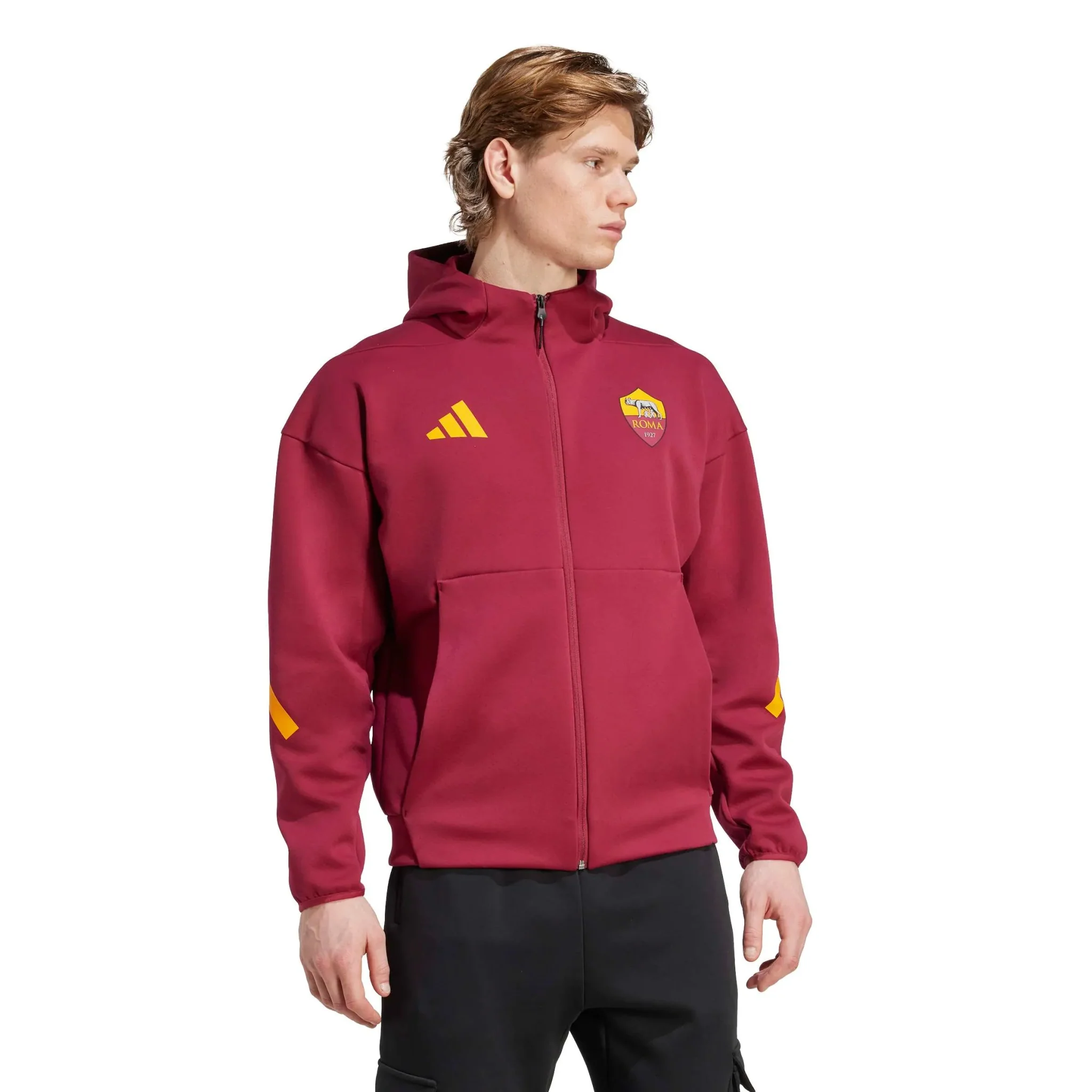 adidas 2025-26 Roma Men's Anthem Jacket - Image 3