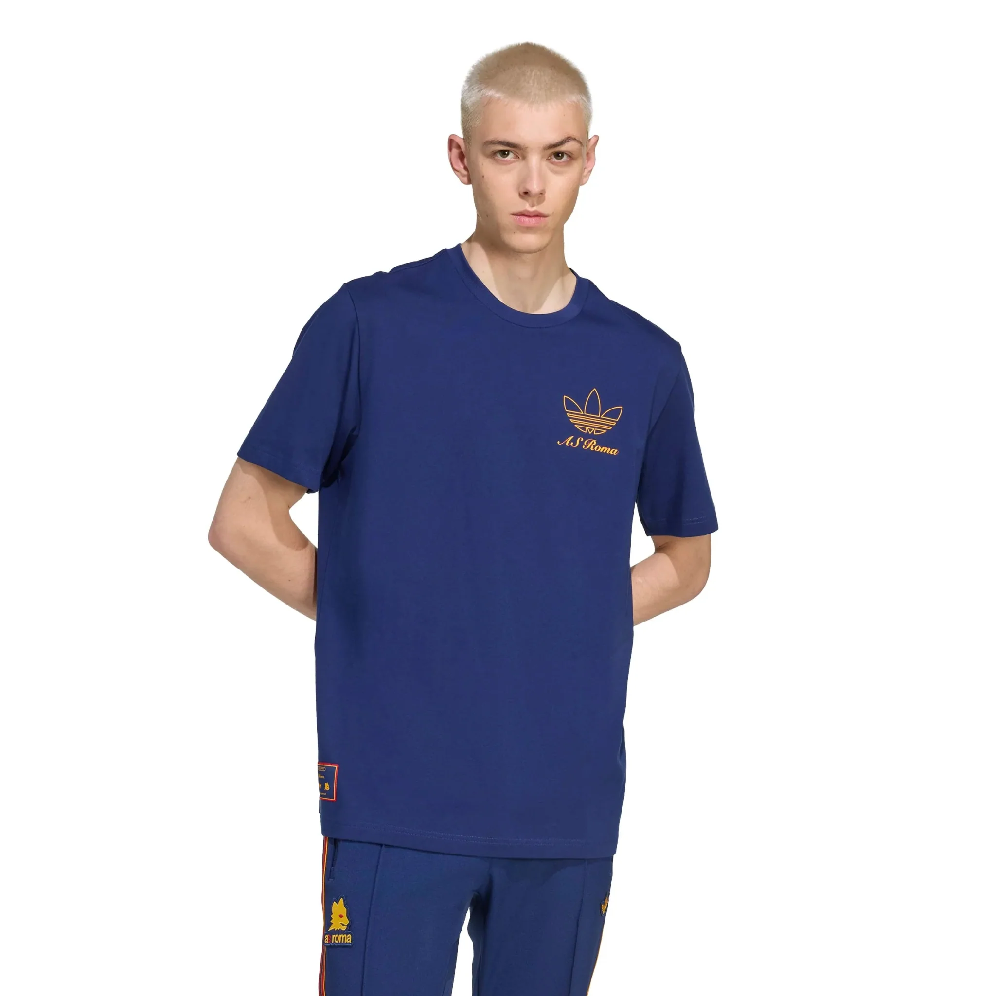 adidas 2025-26 Roma Men's Icon Graphic Tee - Image 2