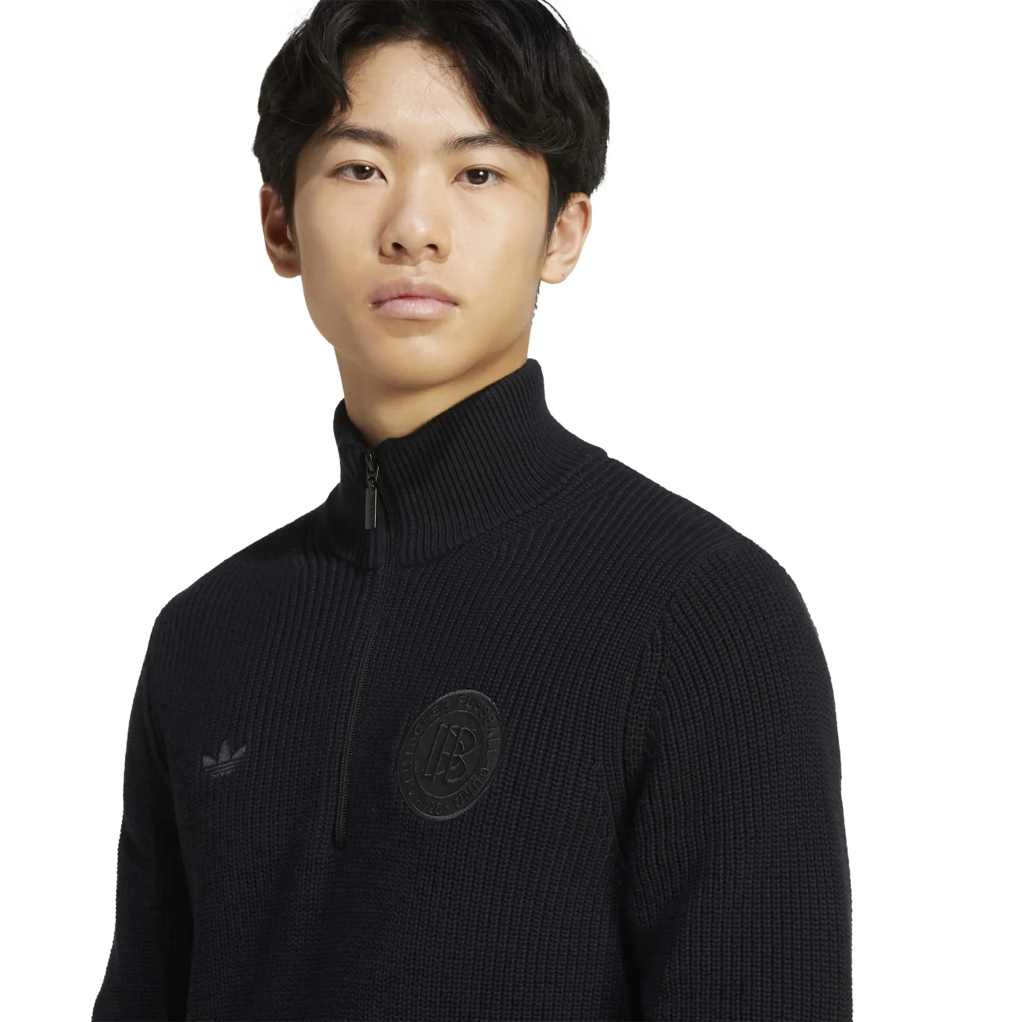 adidas 2025 Germany Men's Half Zip Sweater - Image 5