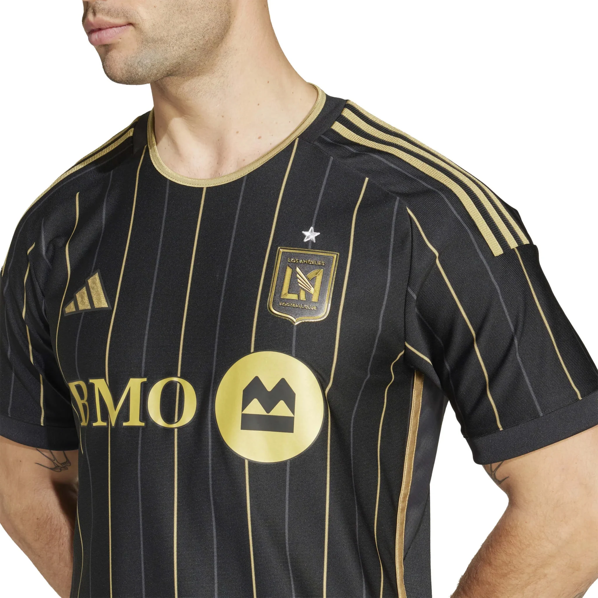 adidas 2025 LAFC Men's Authentic Home Jersey - Image 6
