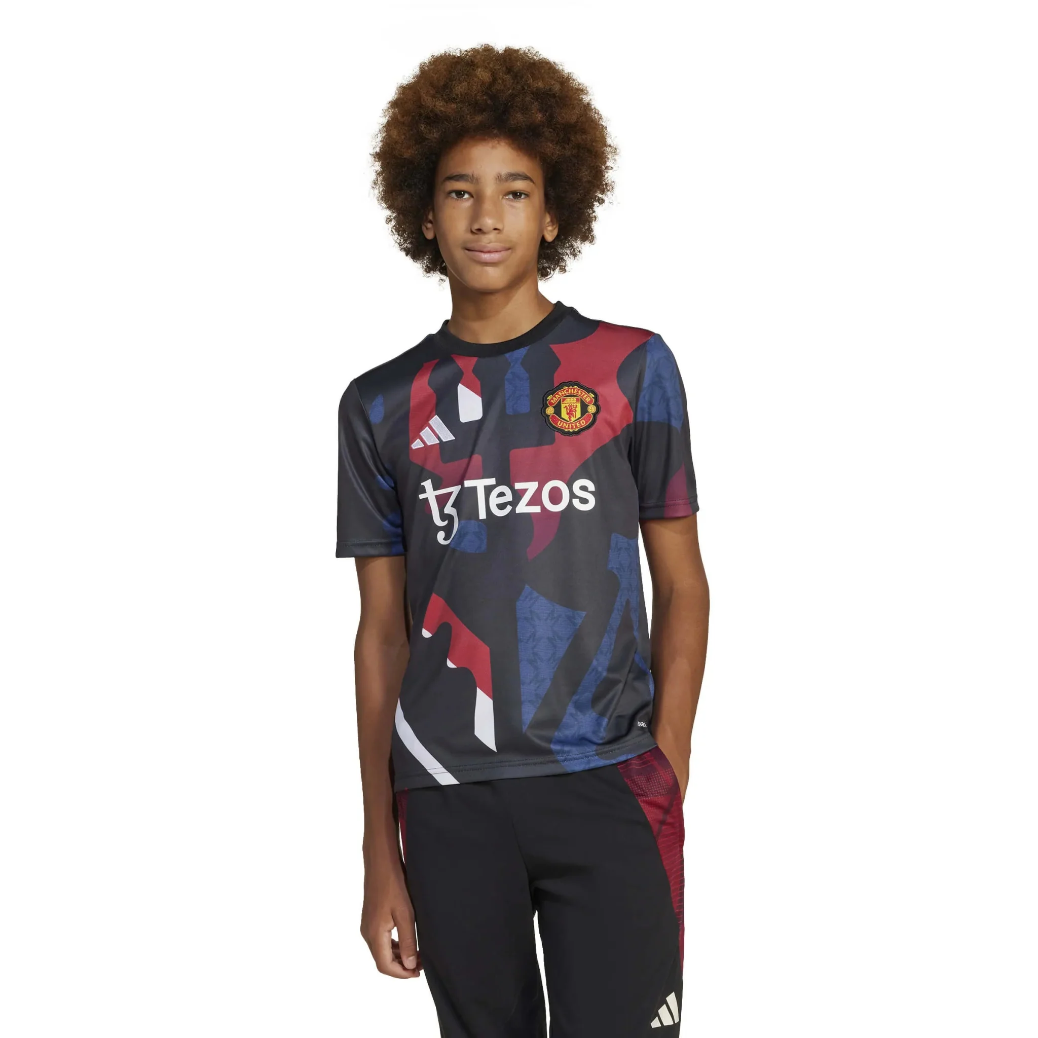 adidas 2024/25 Manchester United Youth Pre-Match Jersey - Image 3