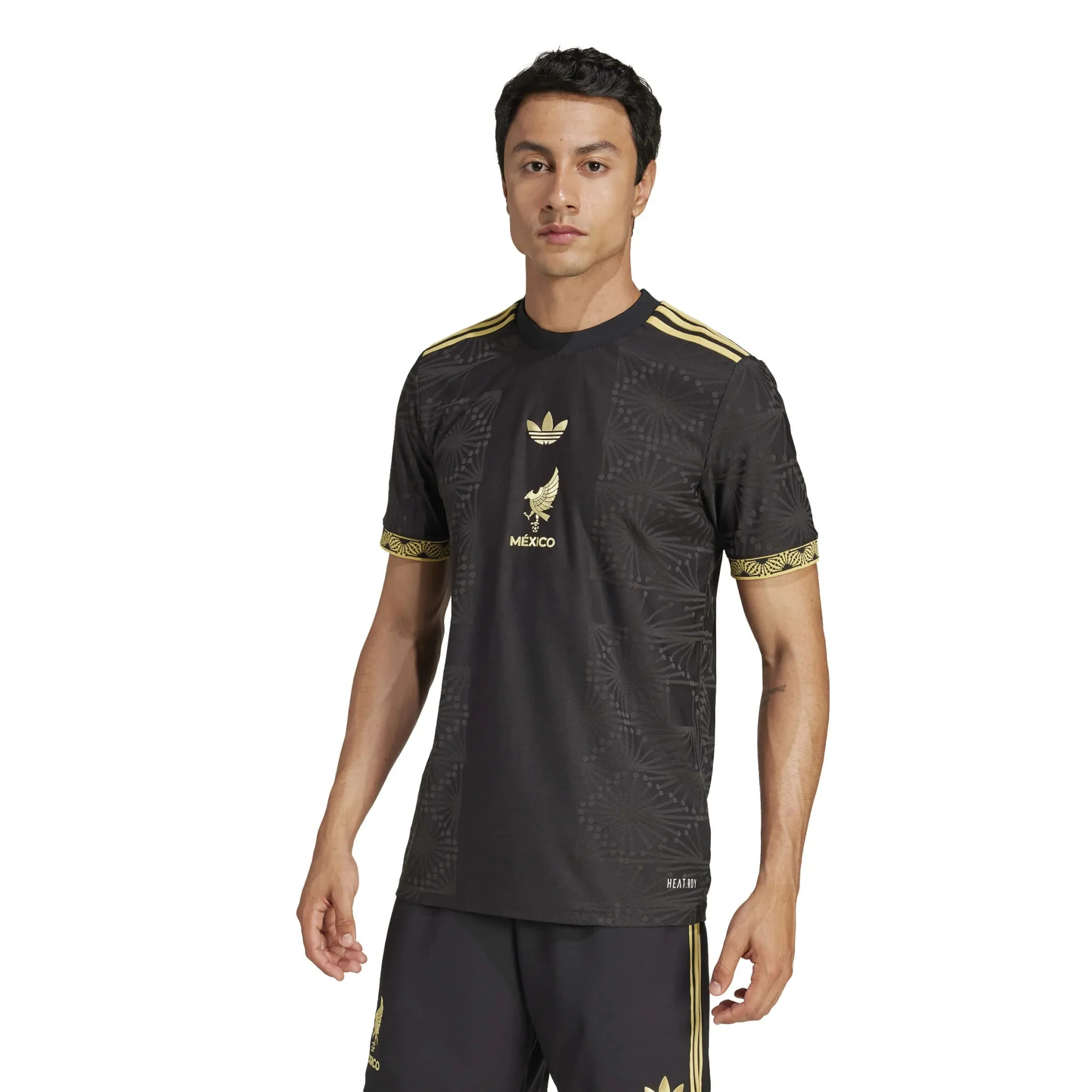 adidas 2025 Mexico Men's De Oro Authentic Soccer Jersey - Image 3
