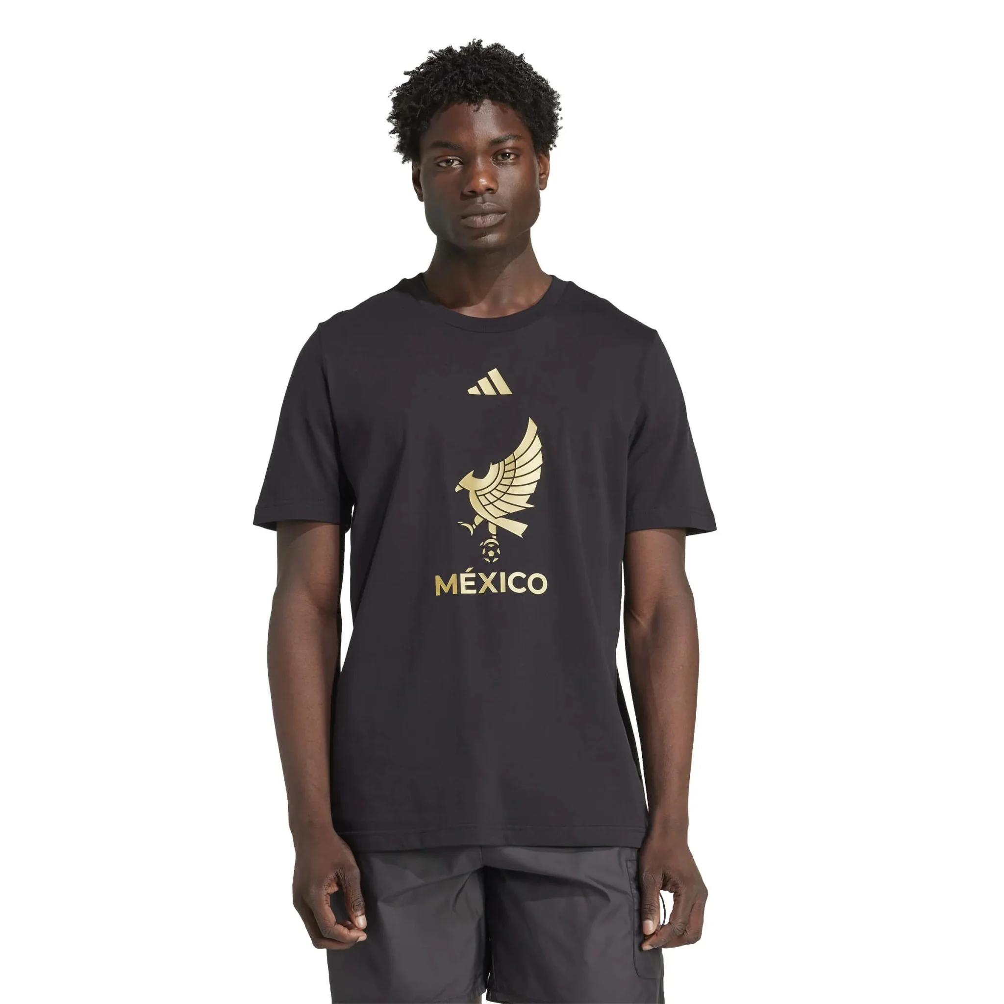adidas 2025 Mexico Men's De Oro DNA Tee - Image 2