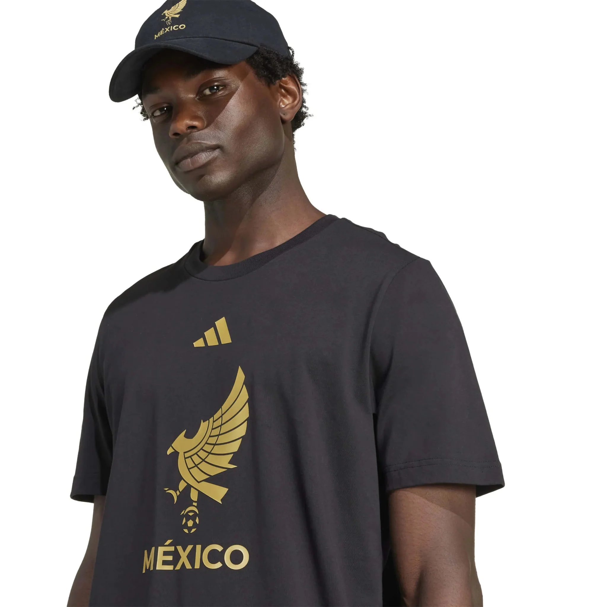 adidas 2025 Mexico Men's De Oro DNA Tee - Image 5