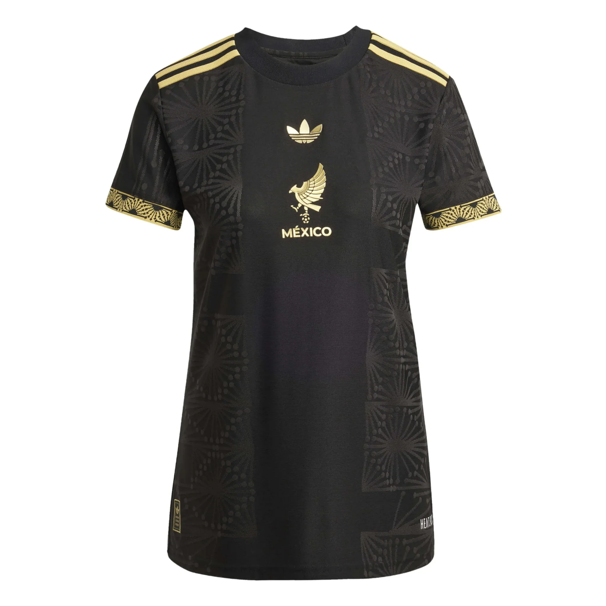 adidas 2025 Mexico Women's De Oro Authentic Soccer Jersey