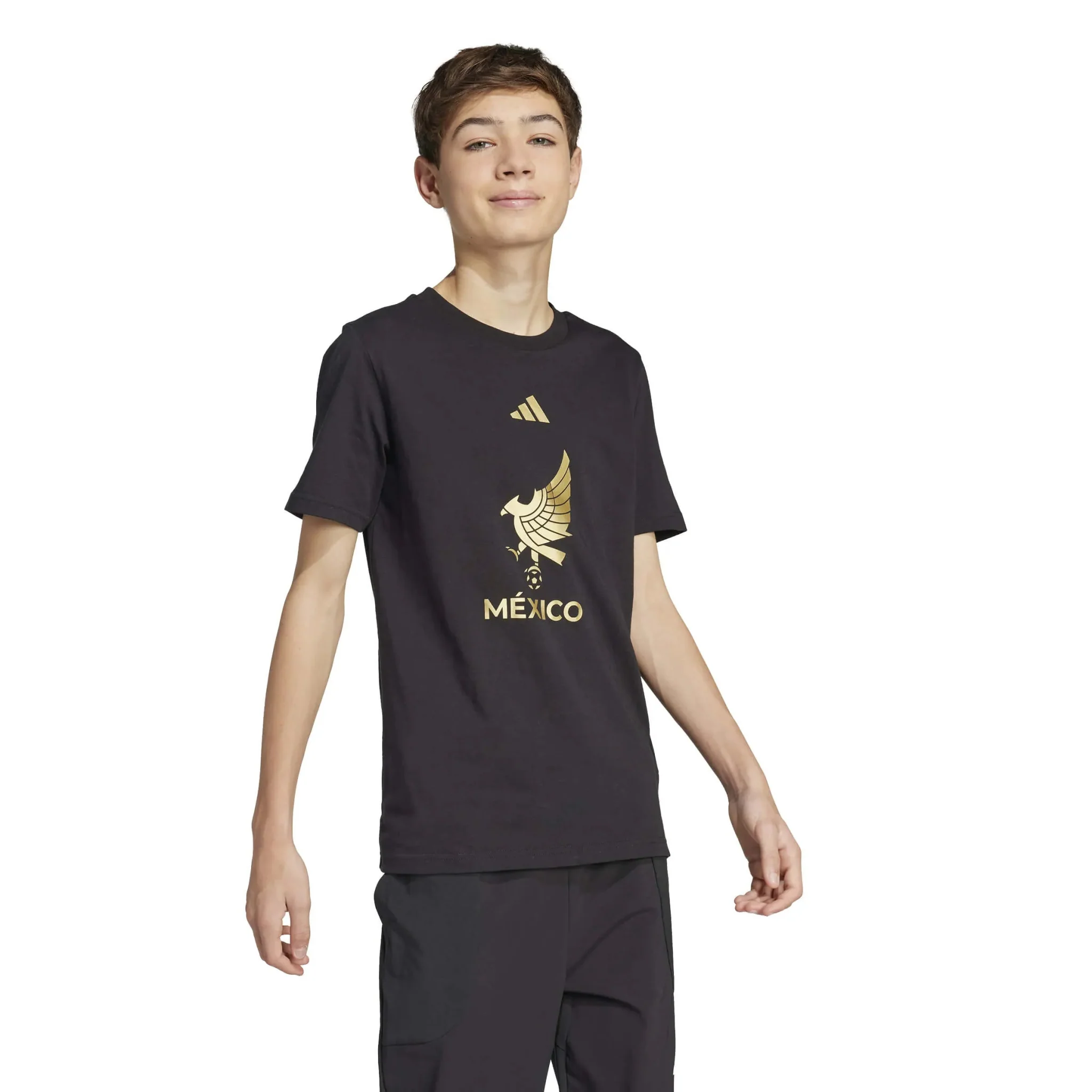 adidas 2025 Mexico Youth DNA Tee - Image 2